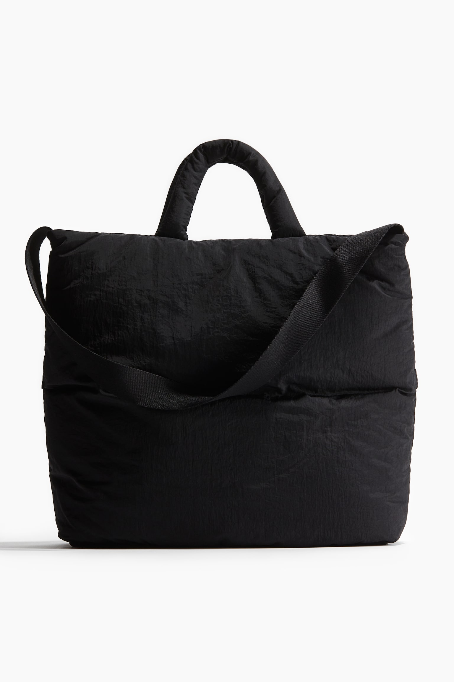 Padded shopper - Black - 1