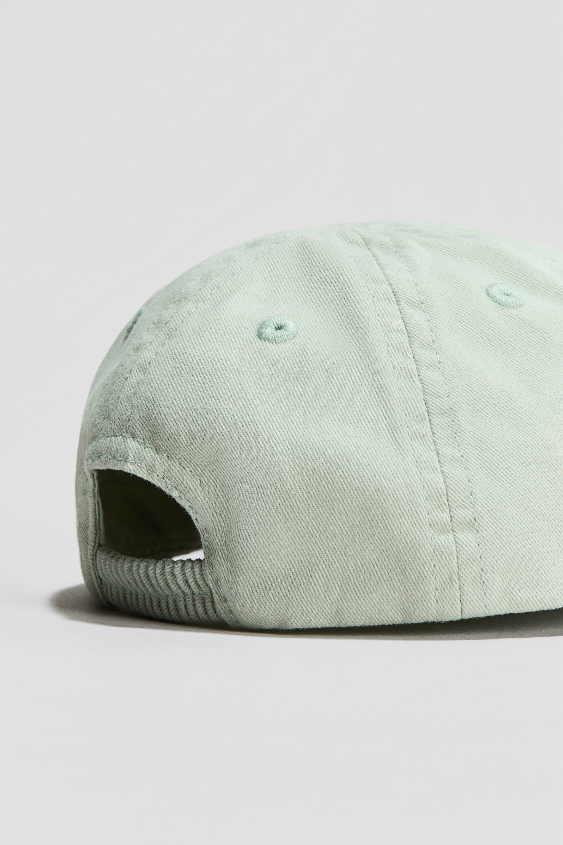 View larger image: Cotton cap - Light green/Happy - Kids | H&M IN 2