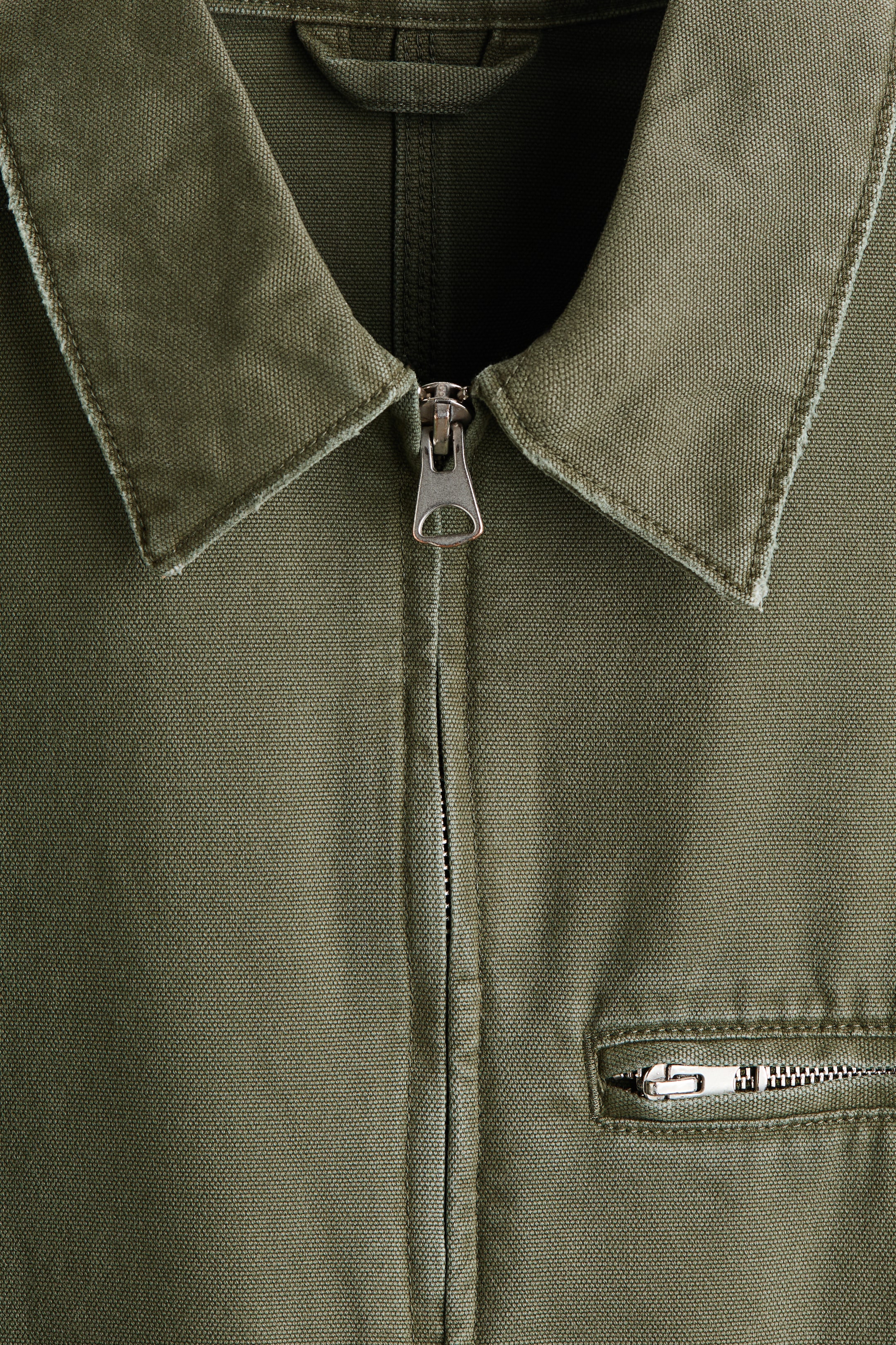 Veste avec col