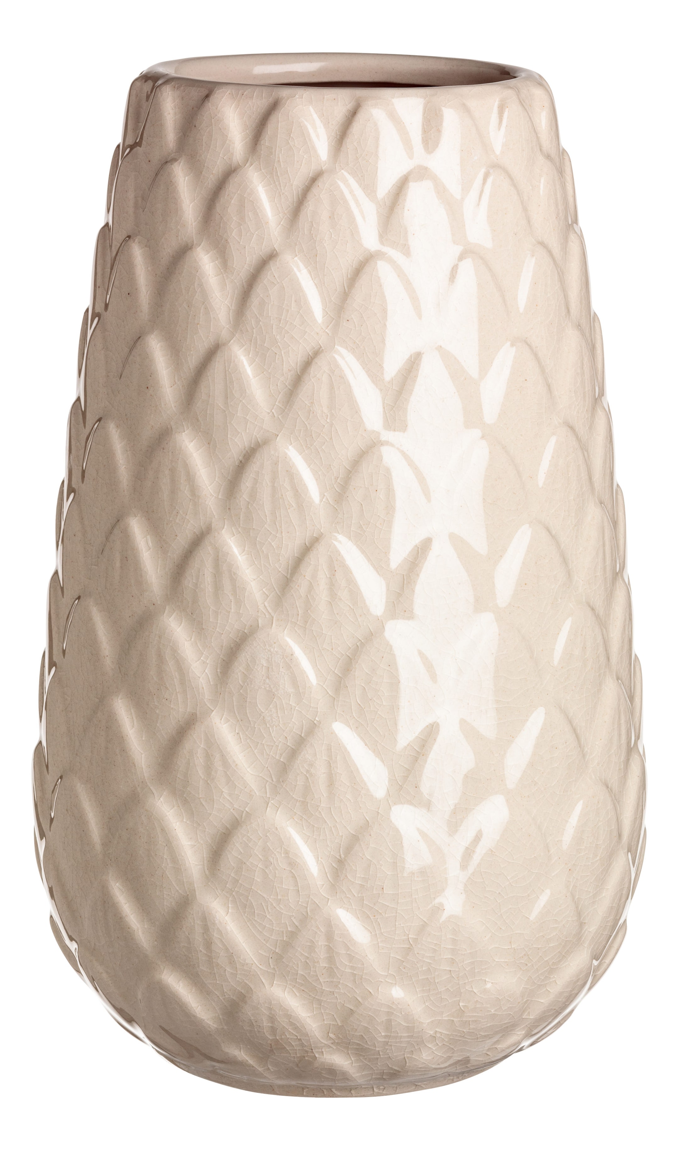 Agrandir l'image: Grand vase en grès - Beige clair - HOME | H&M CH 1