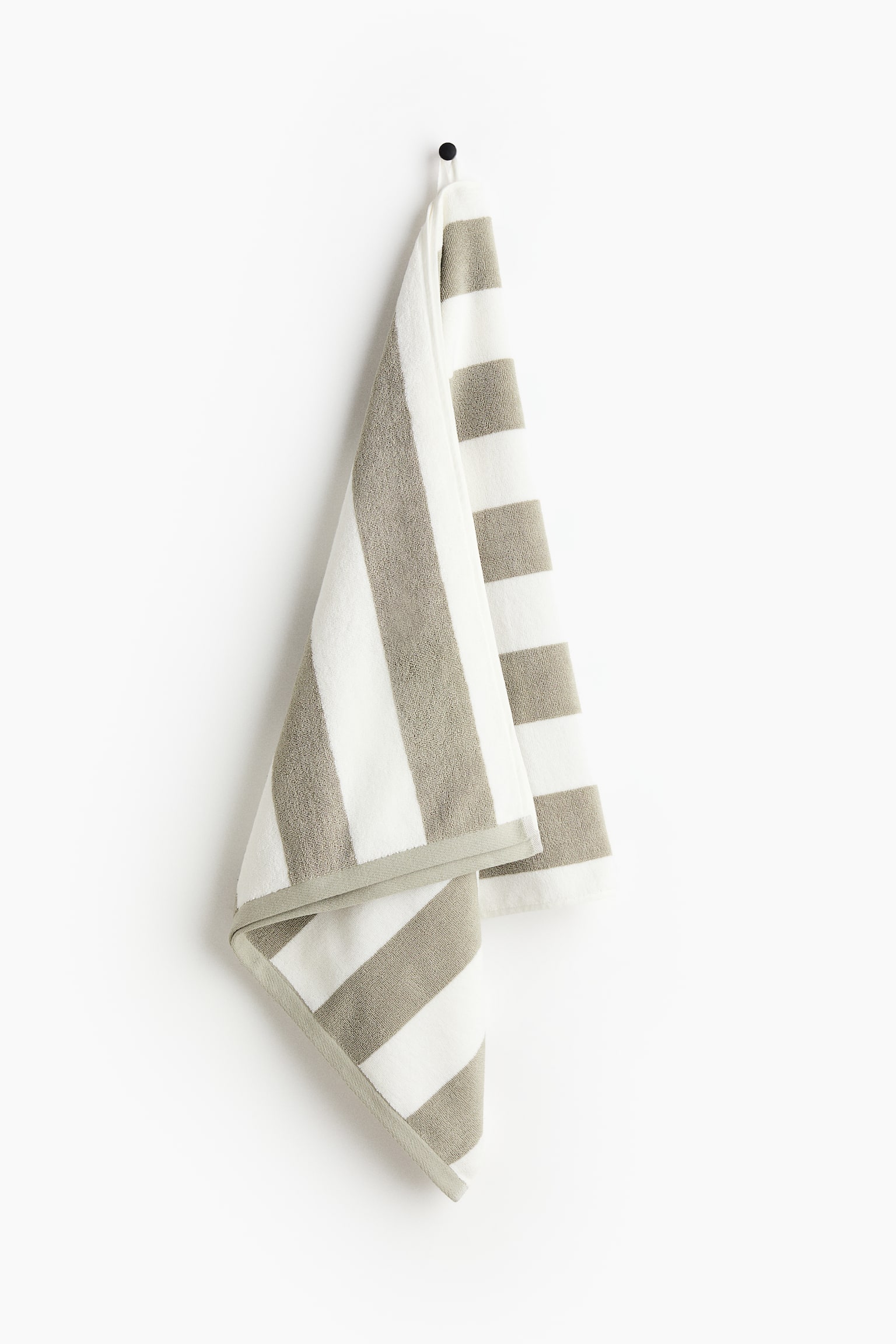 Bath towel - Sage green/White striped/Beige/Striped/Sage green/Striped/Grey/Striped/Black/Striped/Sage/Striped/Dark brown/Striped/Brown/Striped/Light dusty blue/Striped/Dark green/White striped/Light yellow/Striped