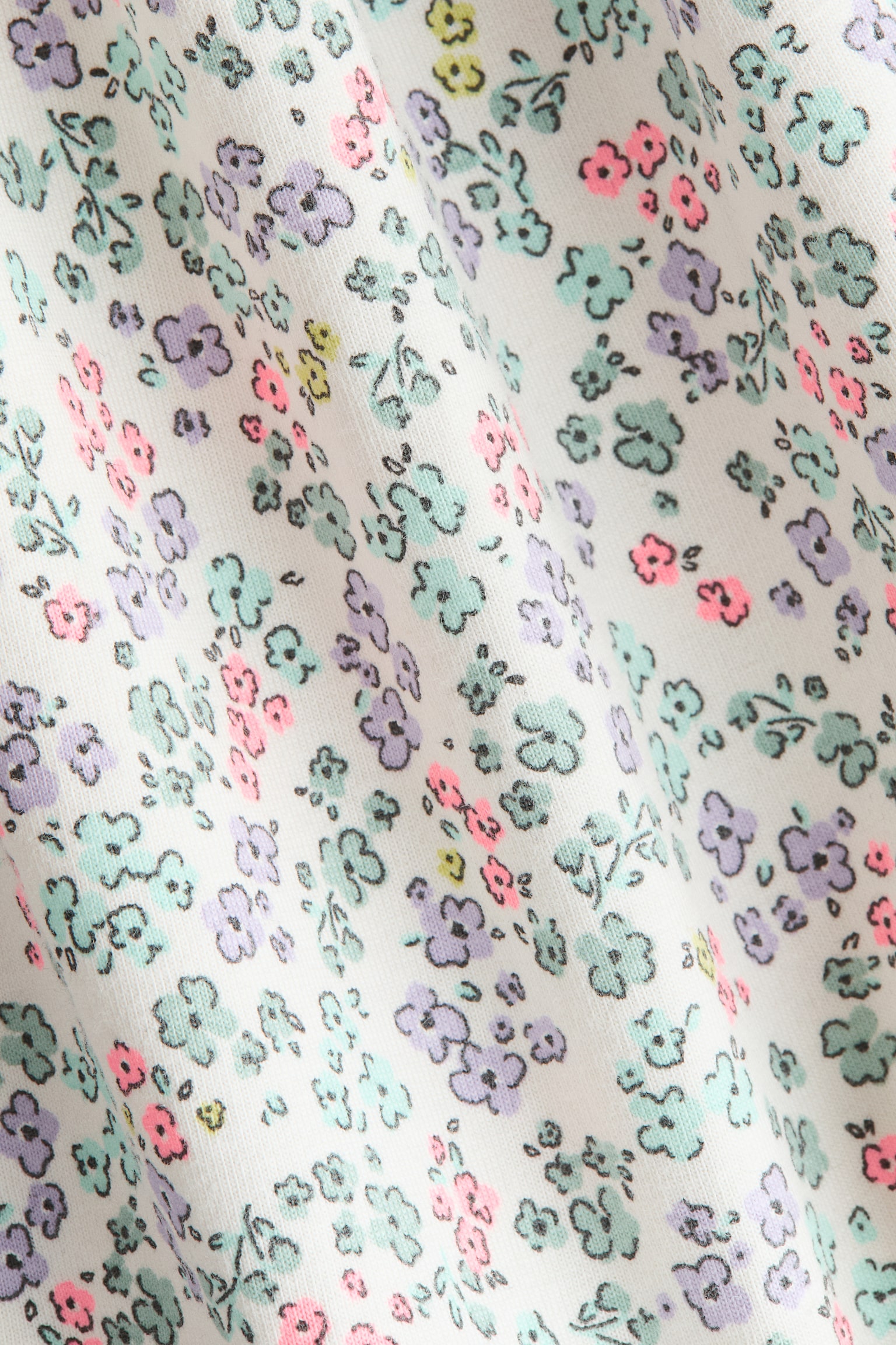 Rochie de bumbac cu imprimeu - Alb/flori/Roz/flori/Albastru/flori/Bej/imprimeu leopard/Roz-deschis/inimi/Roz-deschis/acadele/Roz/flori/Bej-deschis/balerine/Verde-deschis/flori/Mov/funde/Alb/ren/Roz-deschis/trandafiri/Bej-deschis/buline/Roșu/inimi/Bej/imprimeu leopard/Roz/căpșuni/Roz/inimi/Piersică/dovleci - 2