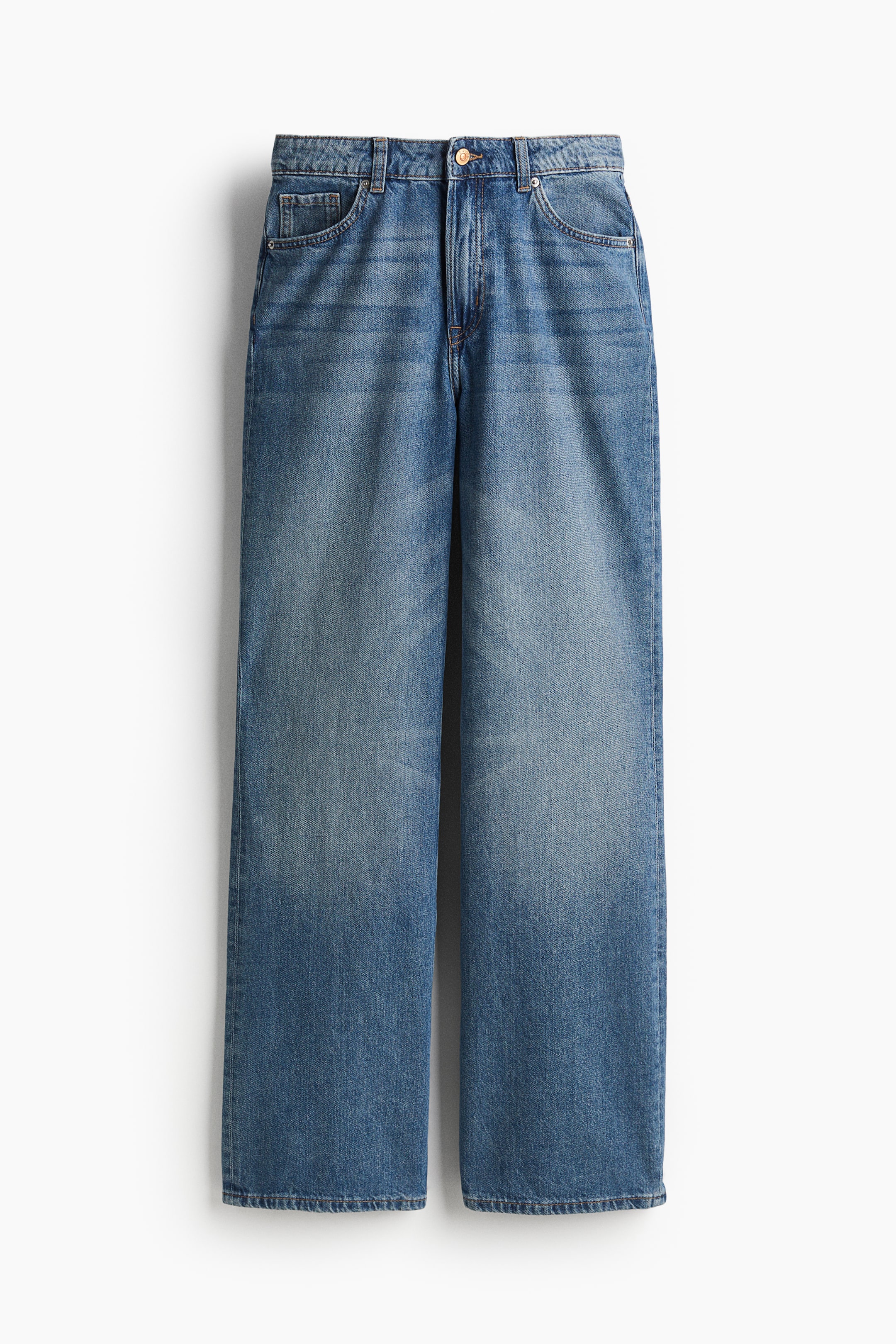 Wide High Jeans - Denim blue - Ladies | H&M GB 6