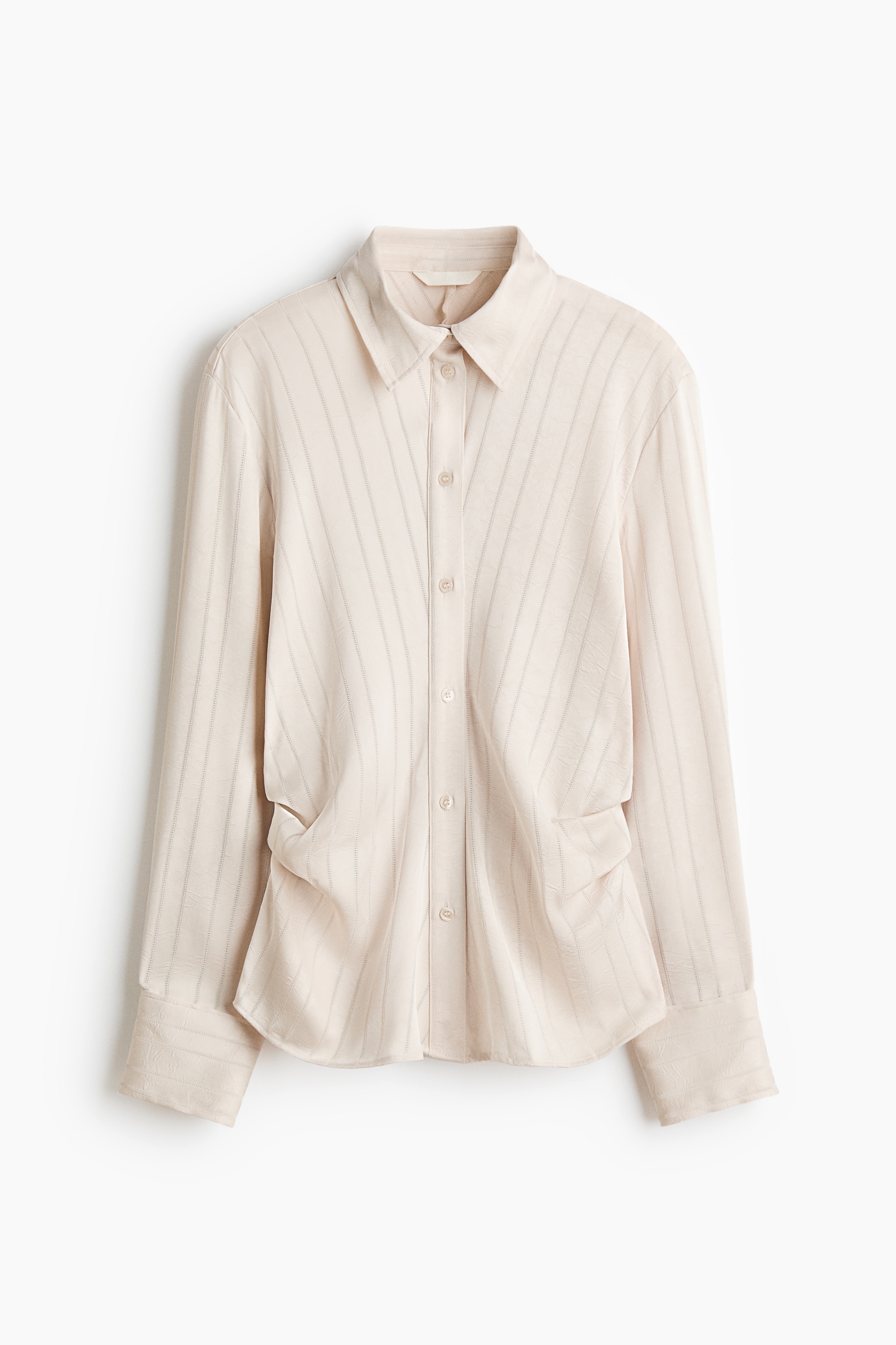 Draped shirt