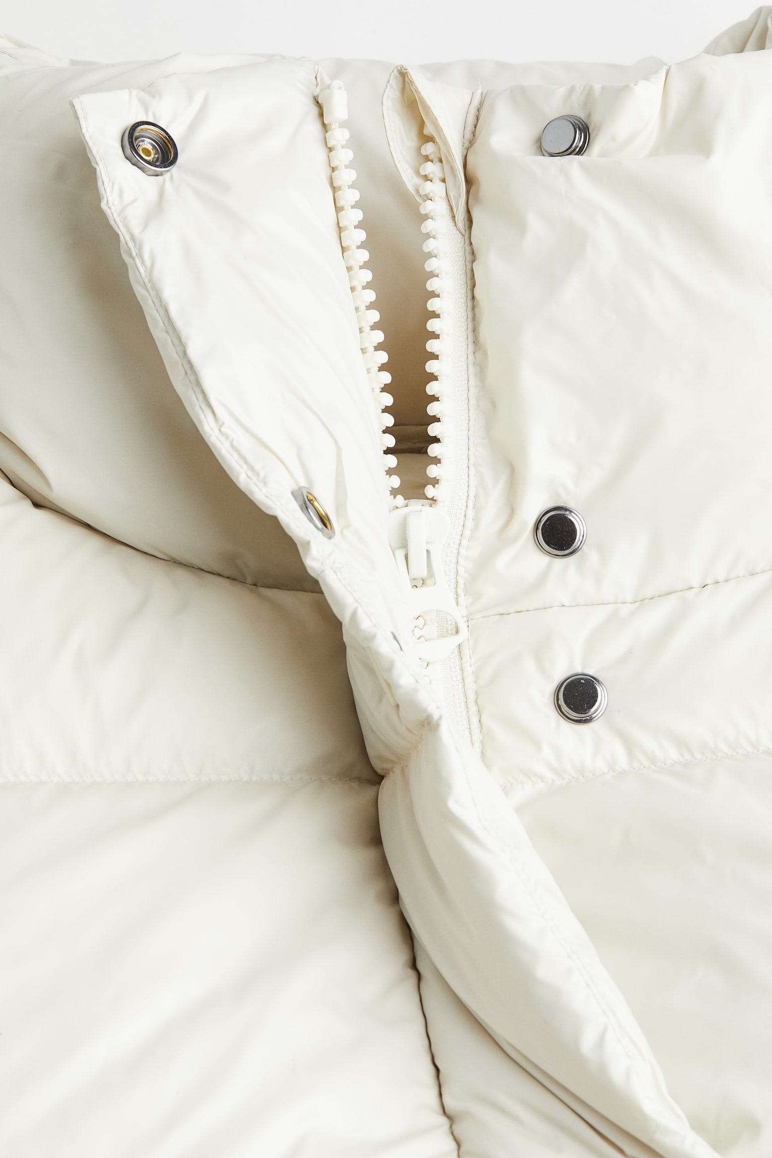 Puffer Jacket - White - 2