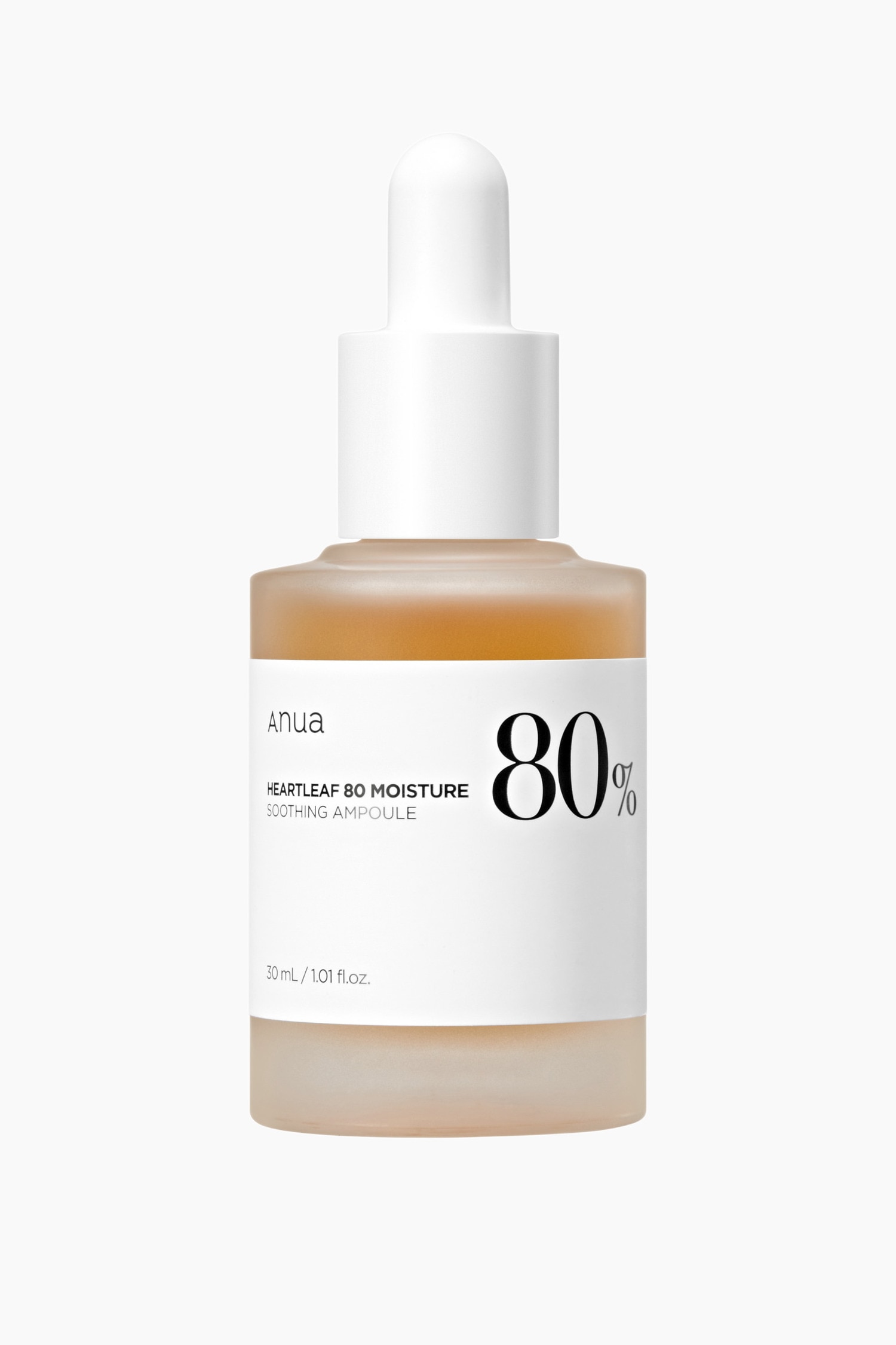 Anua - Heartleaf 80% Moisture Soothing Ampoule - Hjerteblad, Panthenol