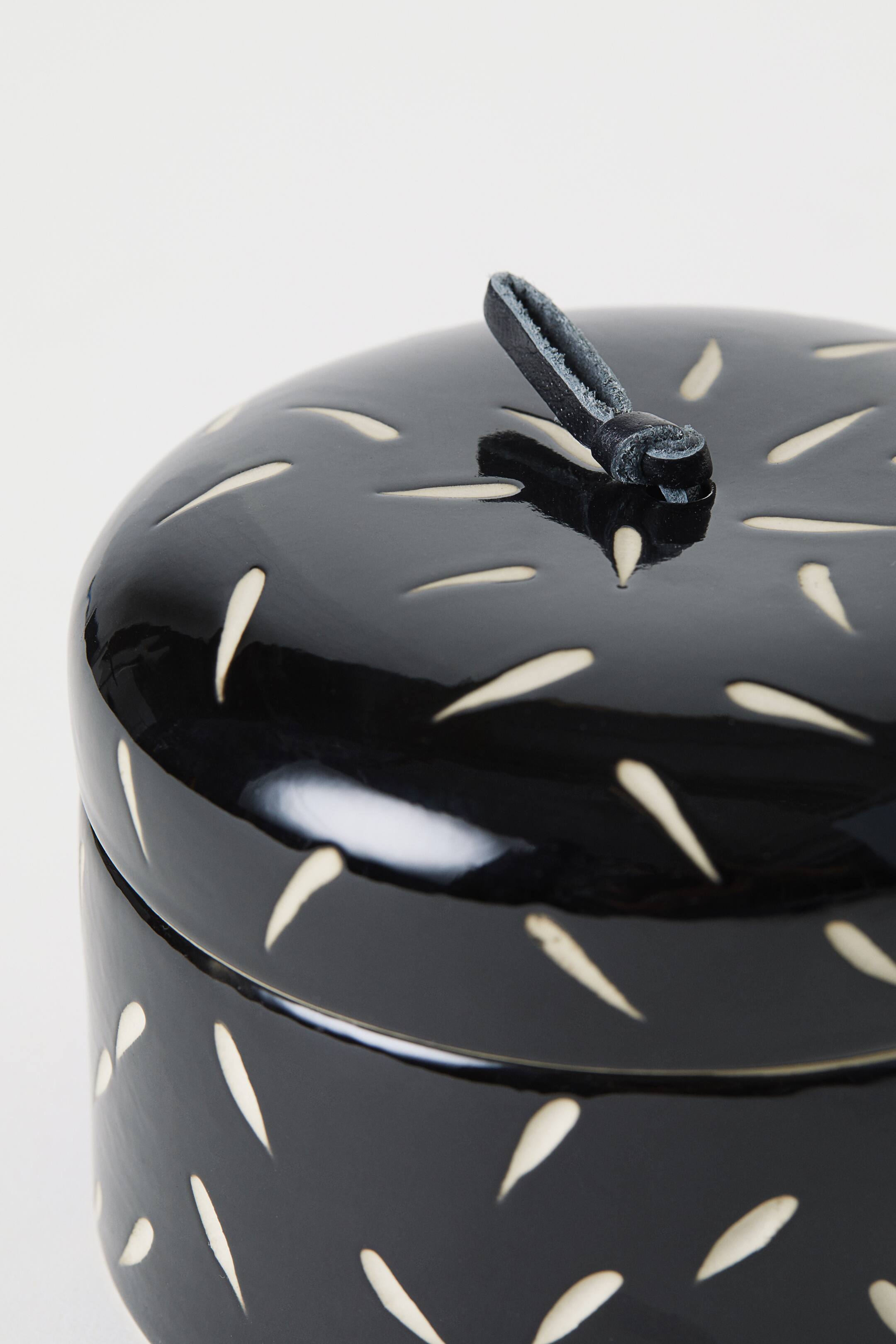 Agrandir l'image: Boîte texturée - Noir/motif - Home All | H&M FR 2