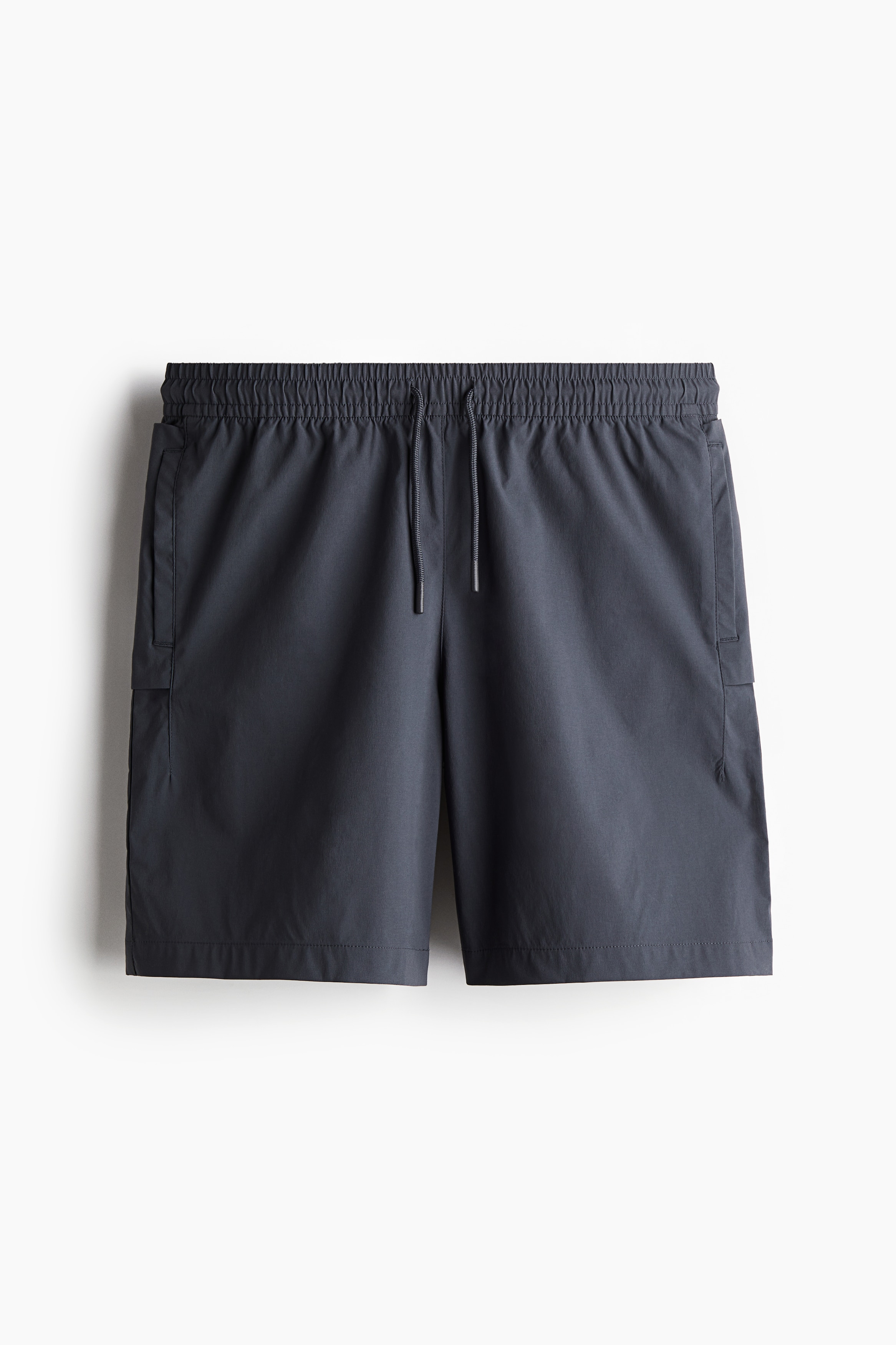 ルーズフィット ナイロンショートパンツ - ダークグレー/ライトベージュ/カーキグリーン