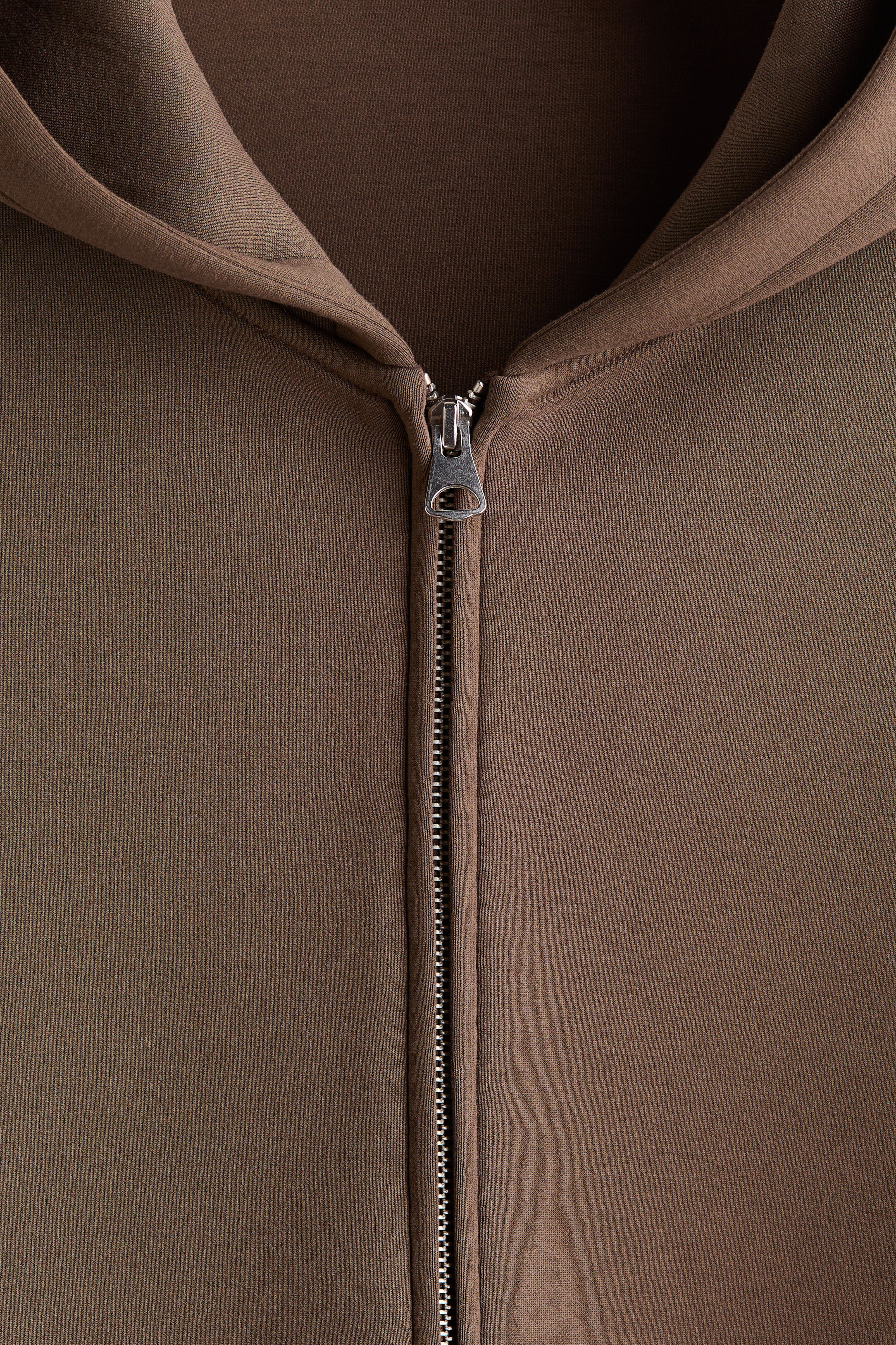 Oversized Scuba Hooded Jacket