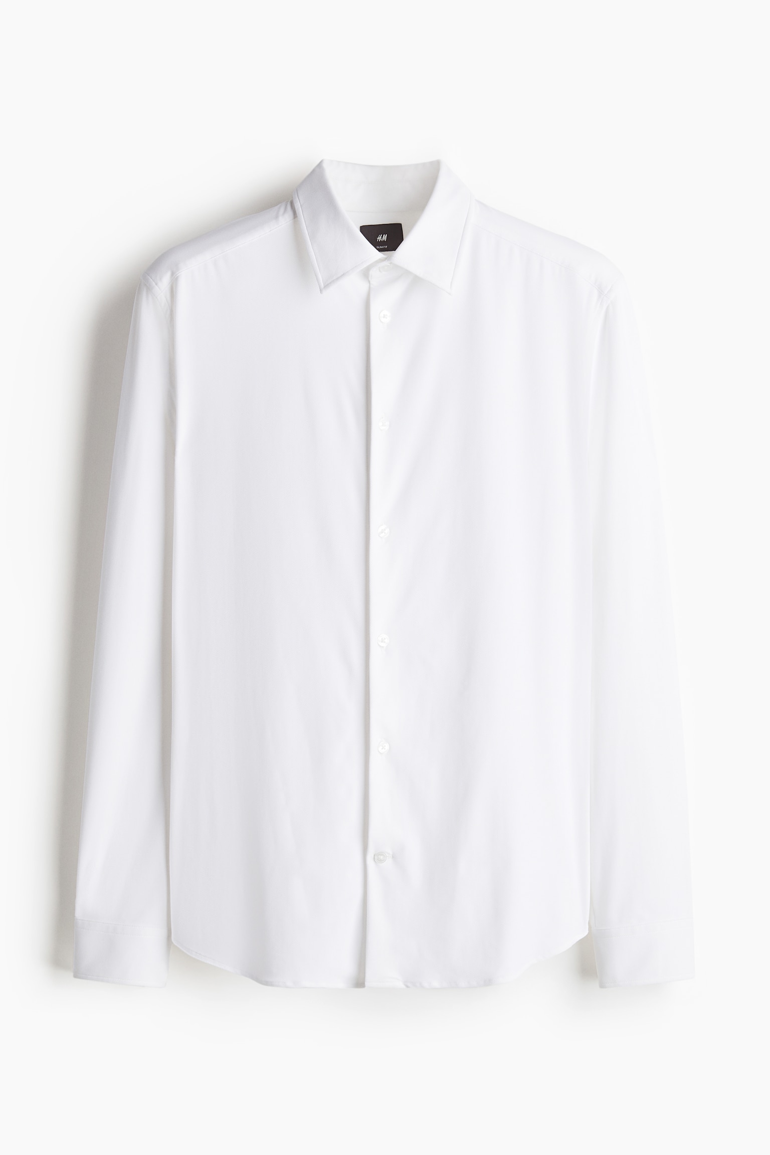 Slim Fit Shirt - White/Black - 2