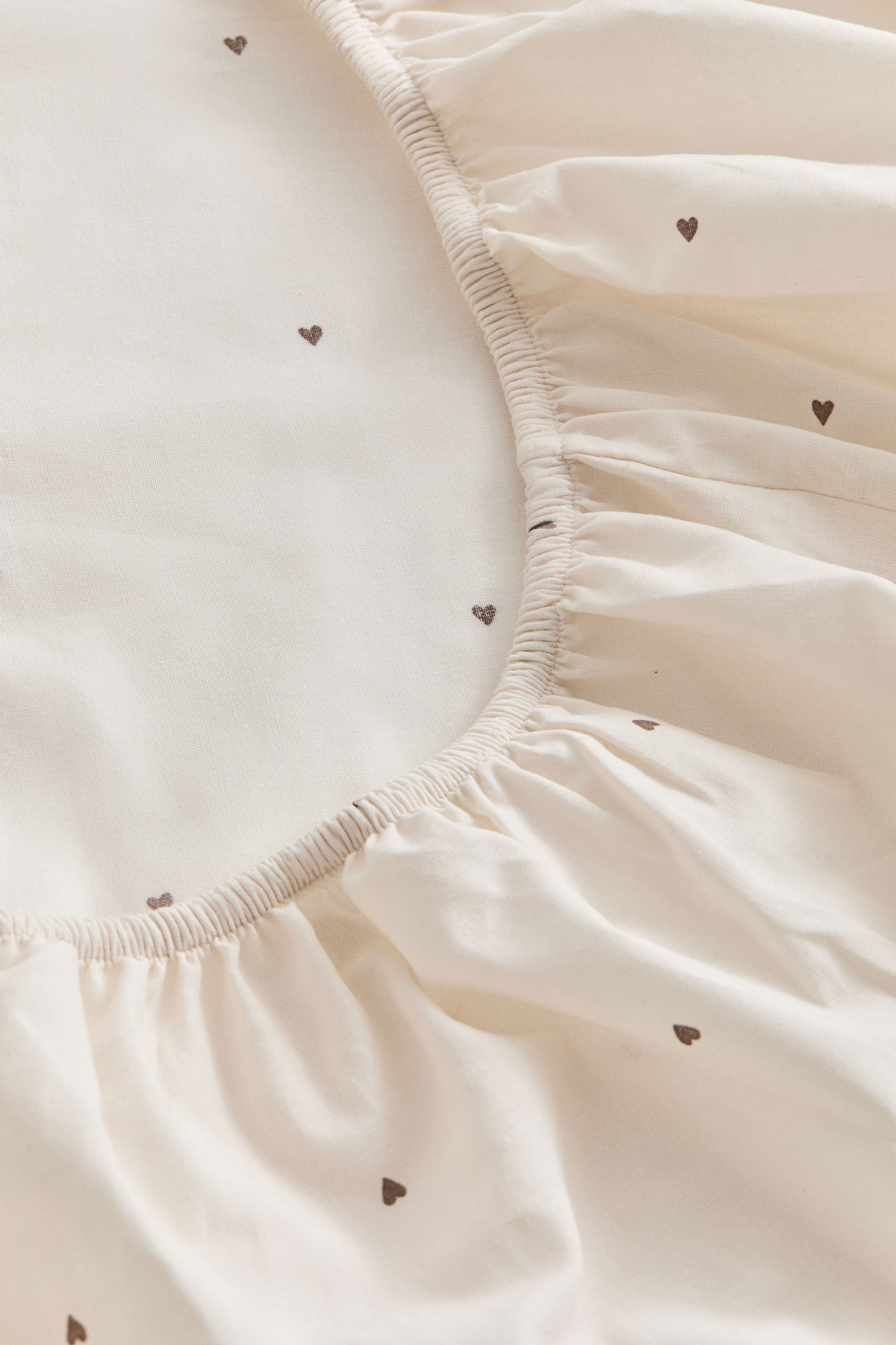 Patterned Cotton Fitted Sheet