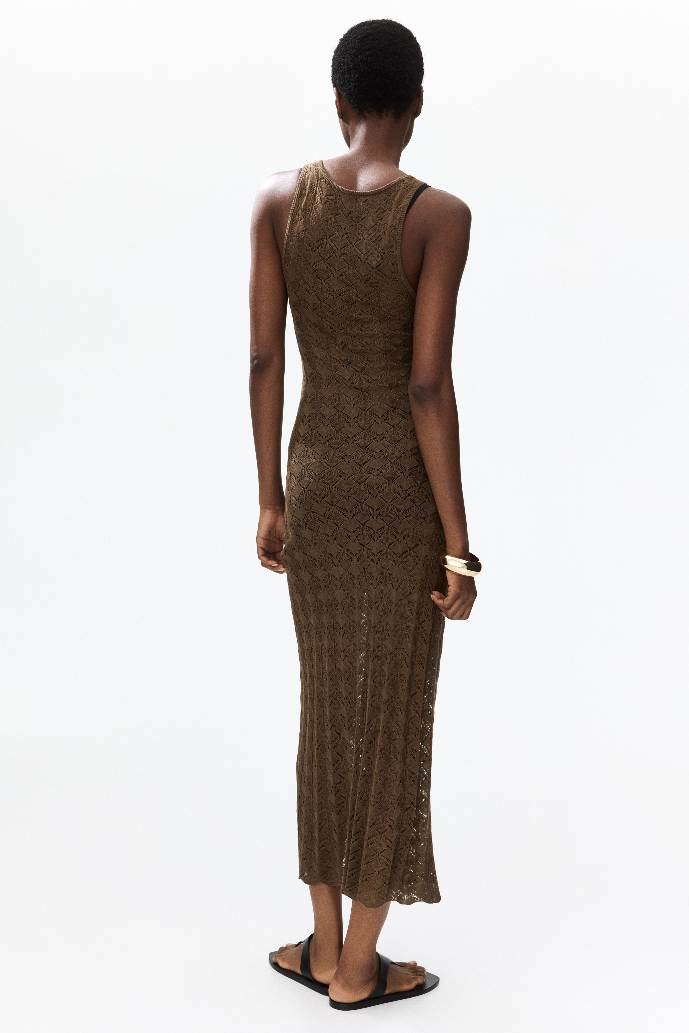 gold sequin dress with long sleeves Gold Sequin Shoulder Pad Sleeved Evening Dress