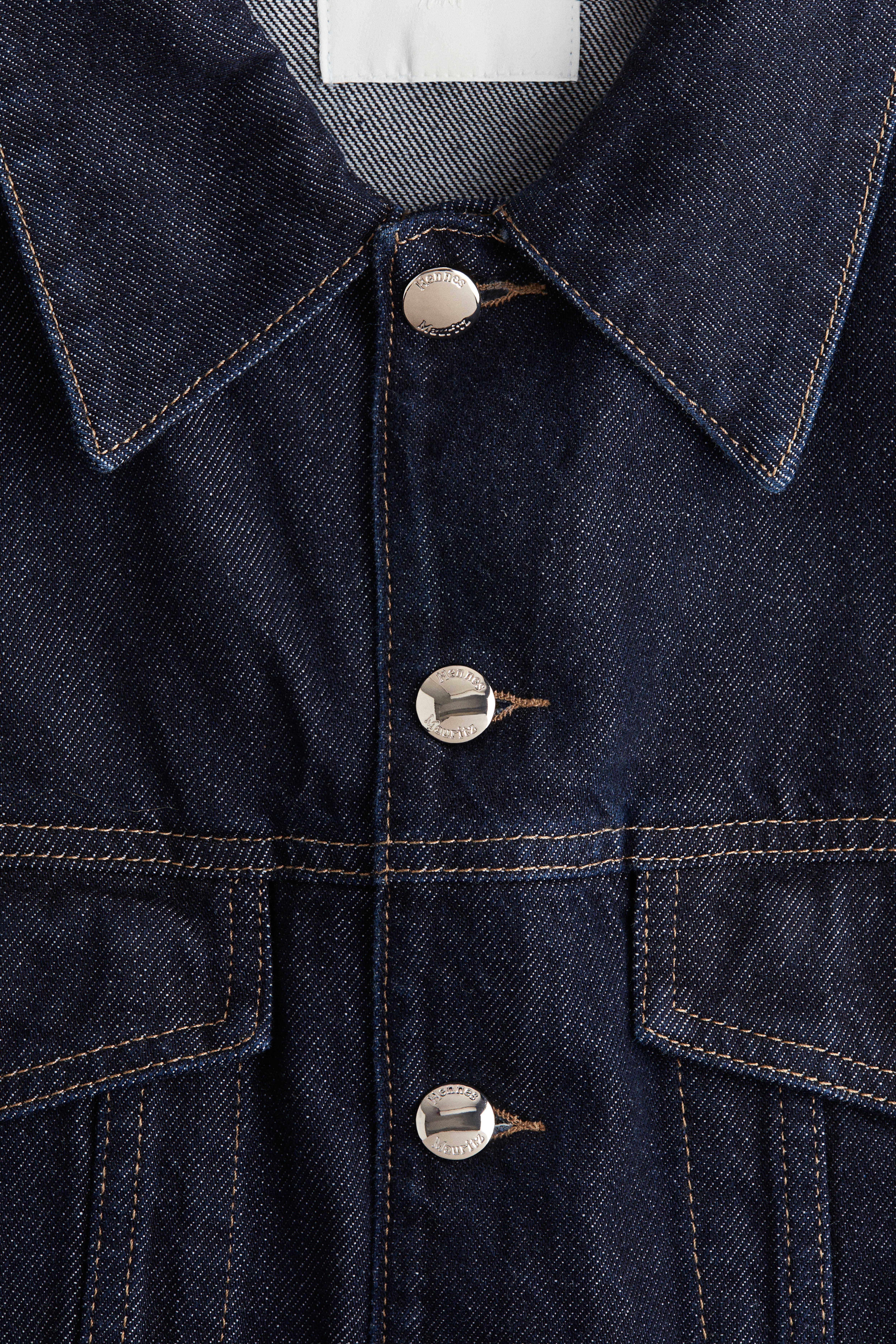 Cropped Denim Vest