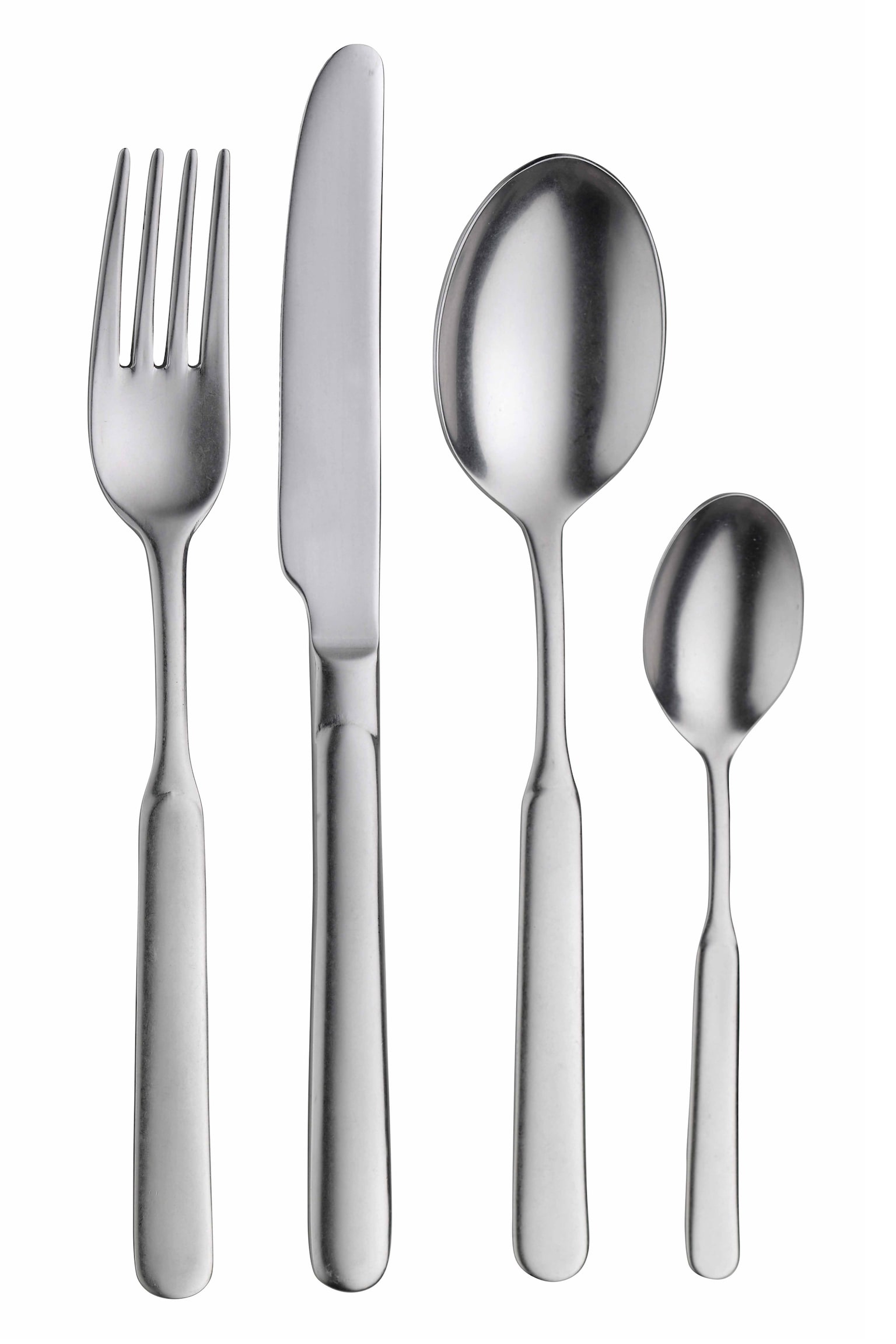 Casali 24 Pc Set - Acabamento Vintage Aço Inox/Acabamento Aço Espelhado - 1