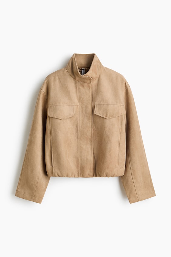 Женские куртки H&M Coated Jacket