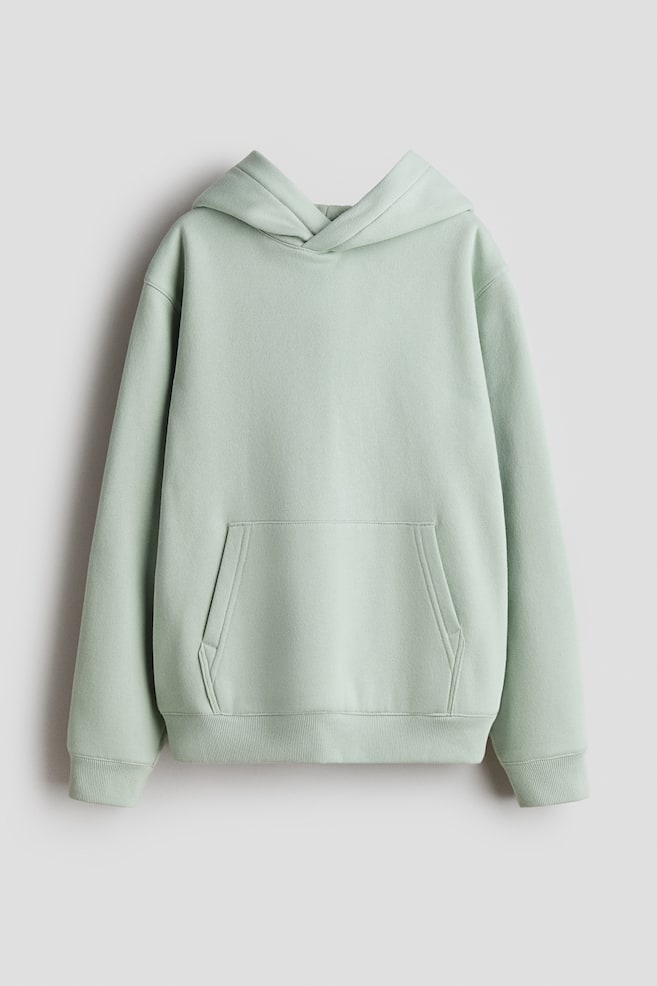 Hoodie - Hellgrün/Helles Mattblau/Marineblau/Beige/Hellgraumeliert/Dunkelgrün/Dunkellila/Hellrosa/Schwarz/Helles Greige/Dunkelgrün/Dunkelgrau - 1