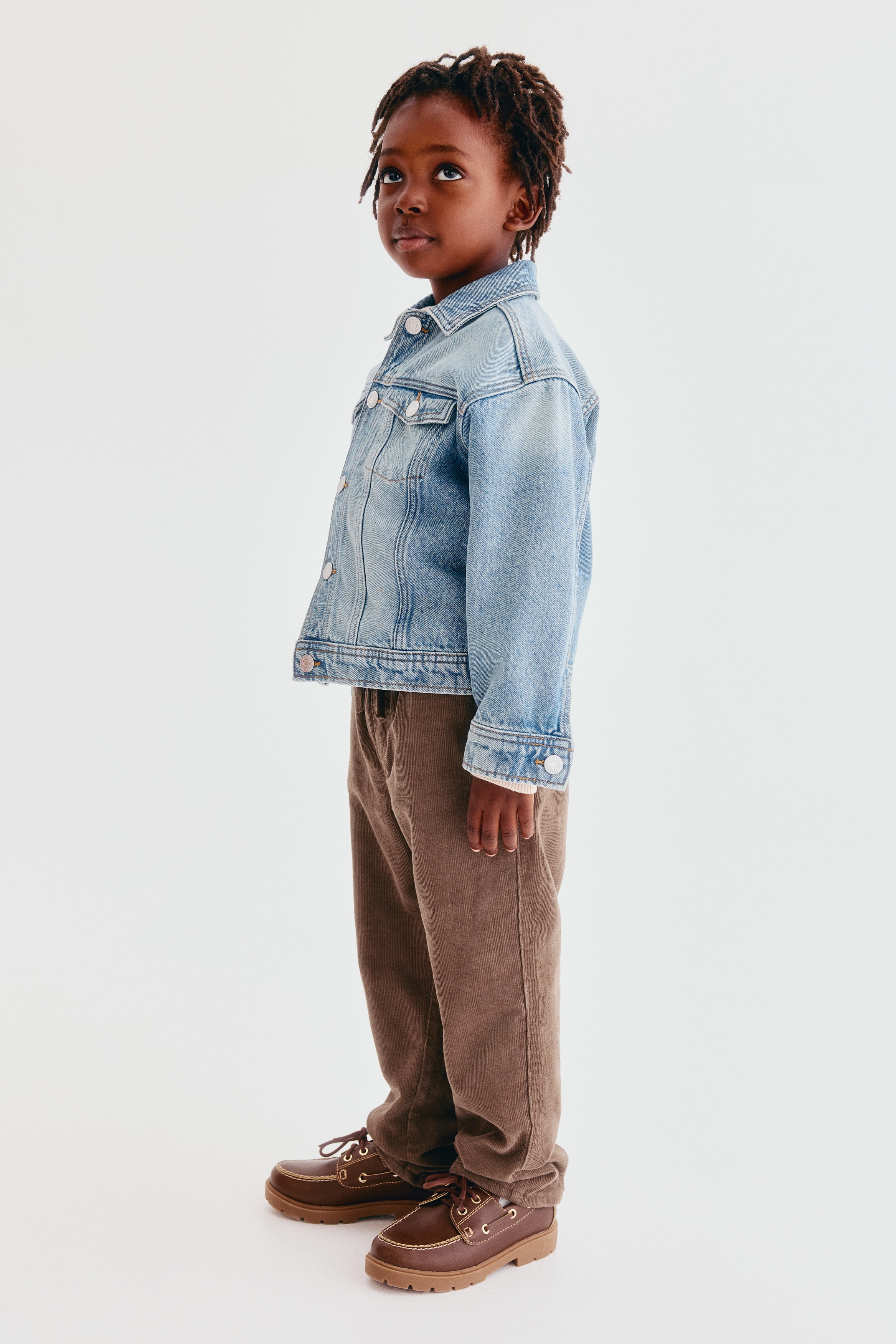 Brown Lined Corduroy Pants for kids | H&M US