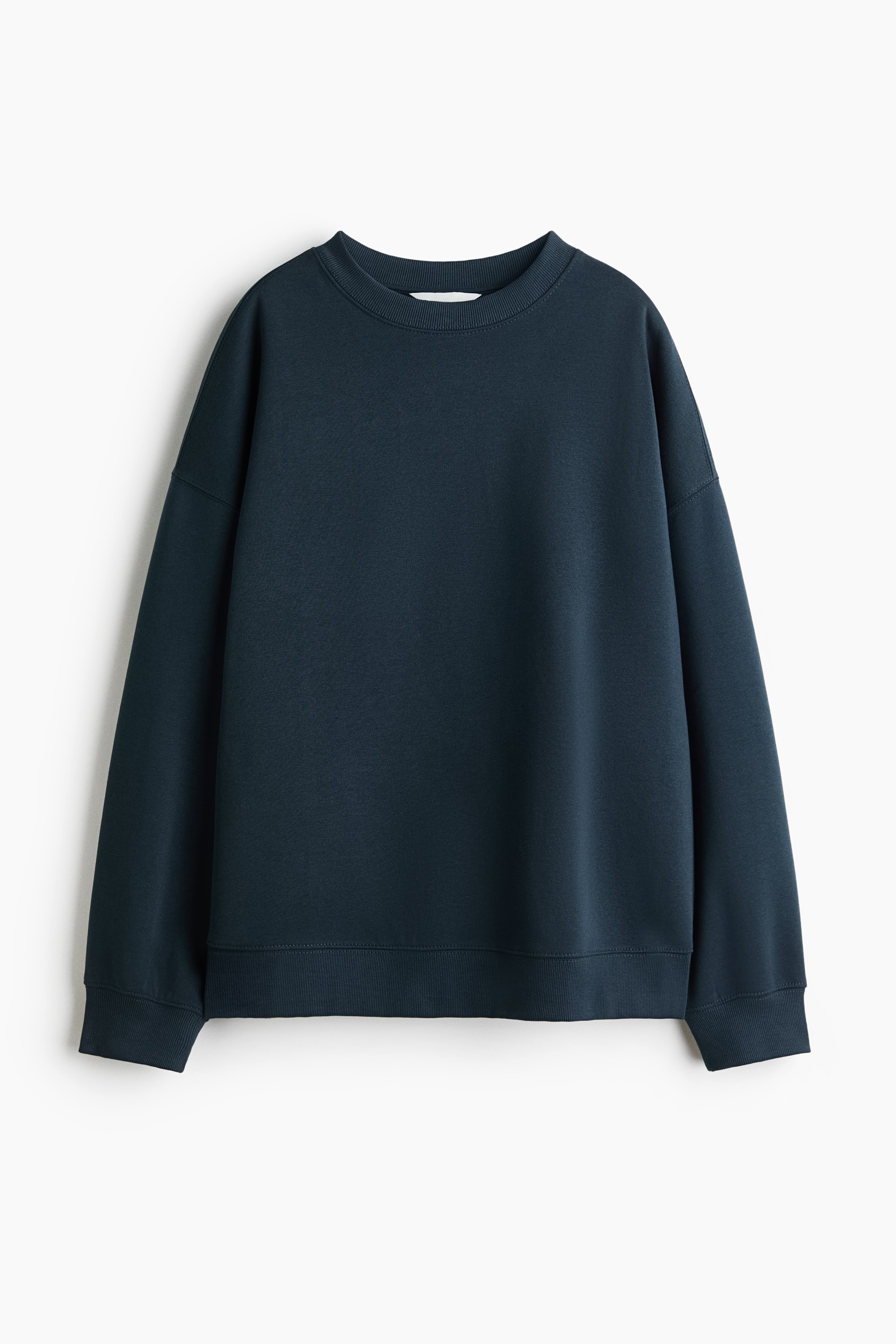 Oversize-collegepusero - Antrasiitinharmaa/Musta/Tumma harmaanbeige/Laivastonsininen/Vaalea harmaameleerattu/Harmaanruskea/Burgundy