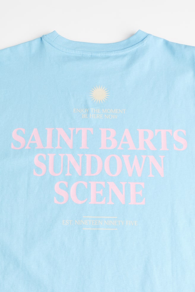 T-shirt med tryck - Ljusblå/Sundown scene/Mörkgrön/PRR/Gul/Blå/Randig/dc/dc/dc/dc - 2