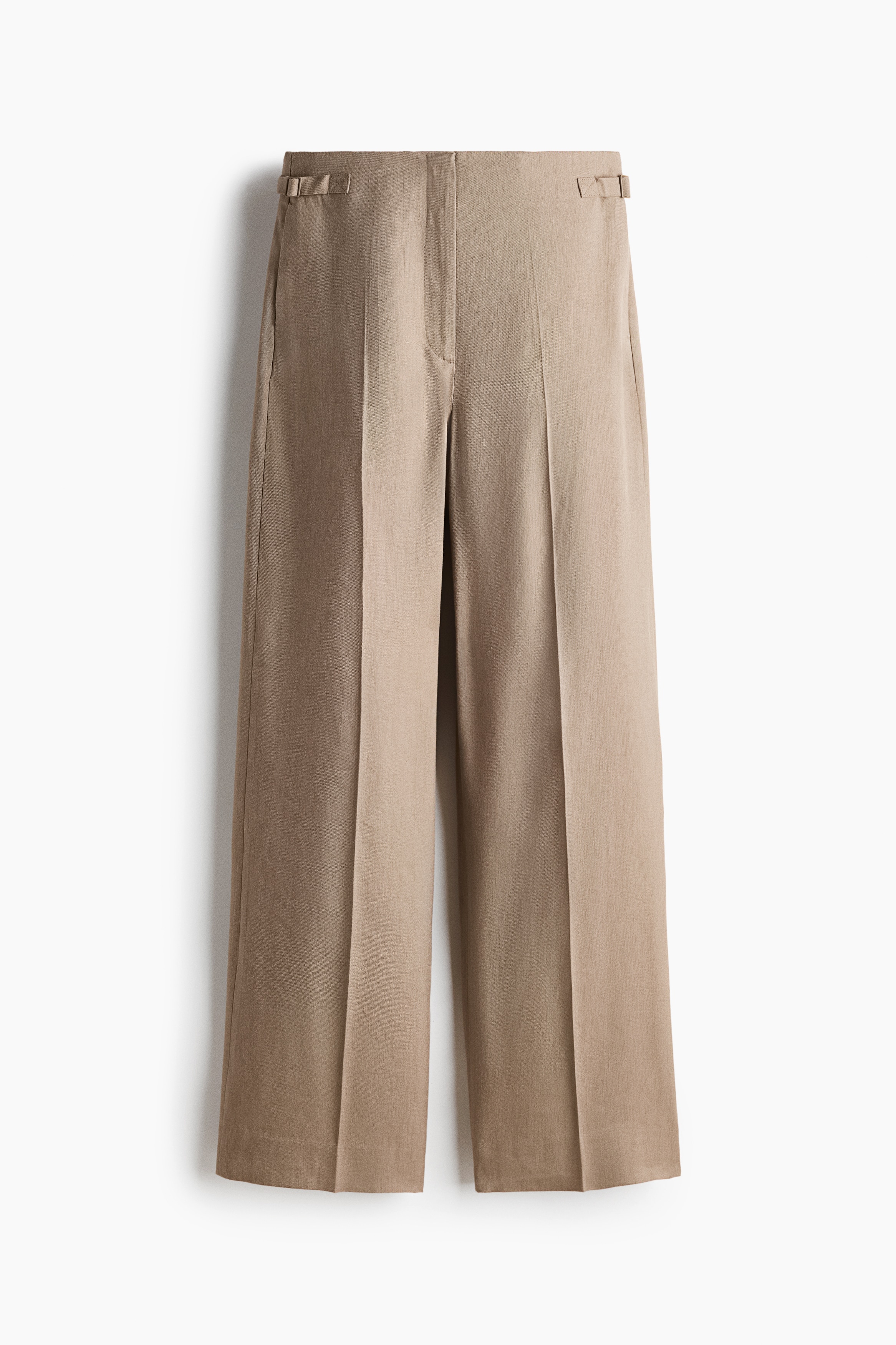 Elegantní kalhoty z lněné směsi