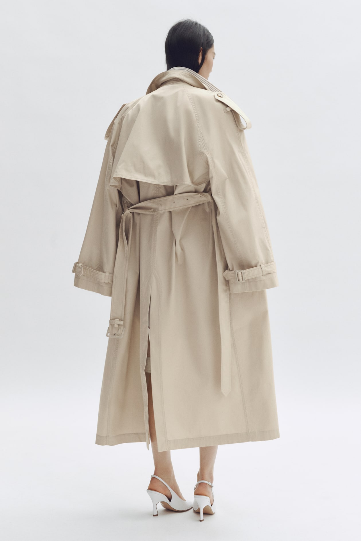 Oversized Trench Coat - image 3