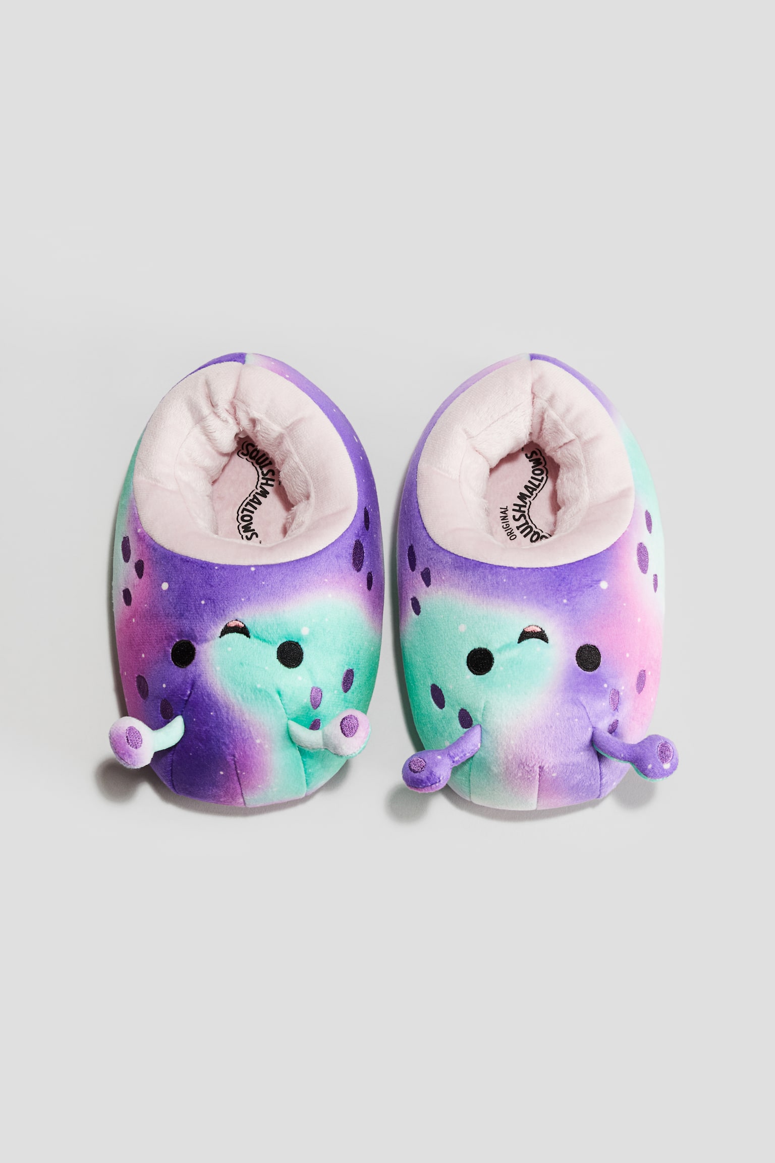 Детские тапочки H&M Fluffy Slippers, цвет: Фиолетовый — фото 1