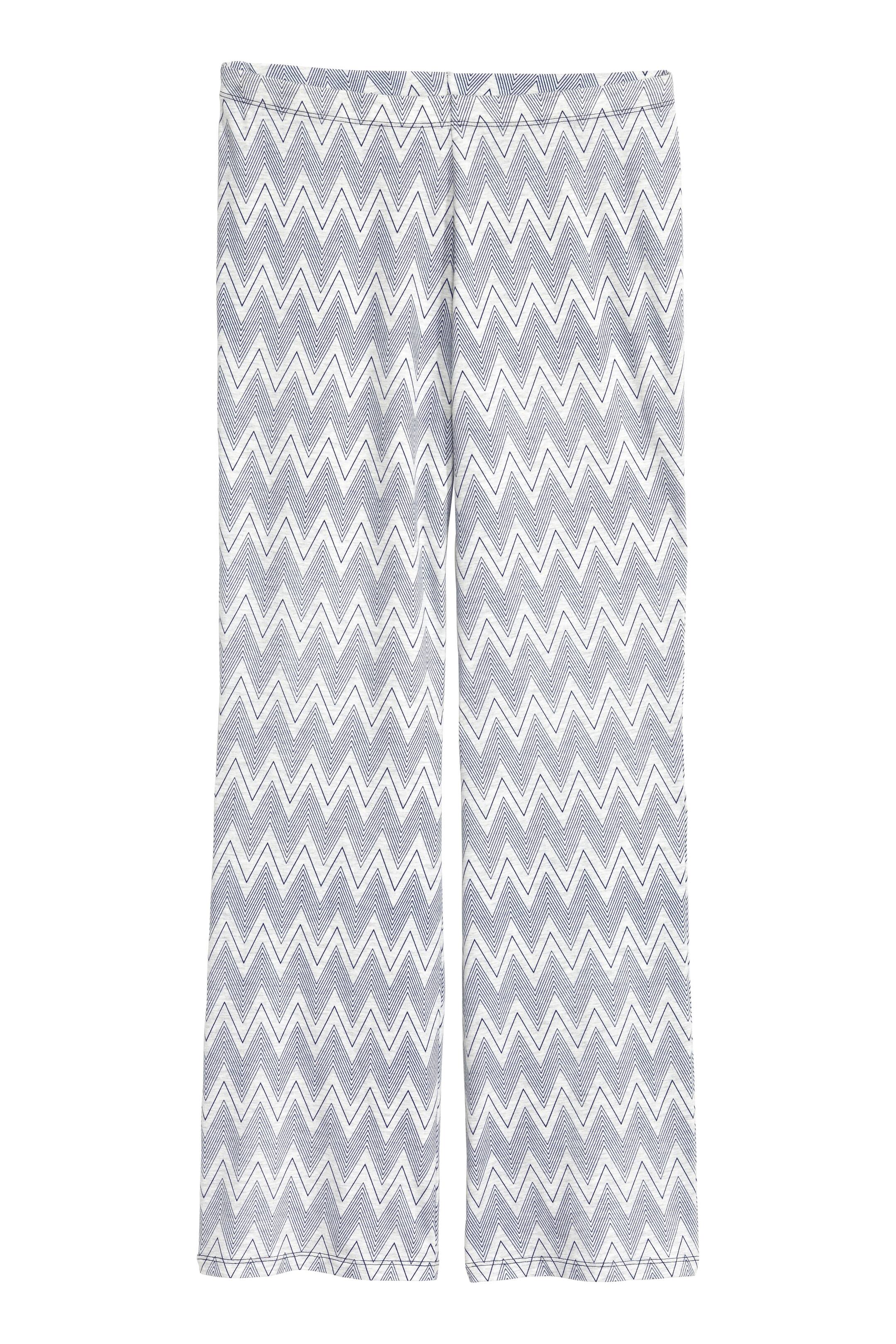 View larger image: Pyjamas - Dark blue/Zigzag - Ladies | H&M GB 1