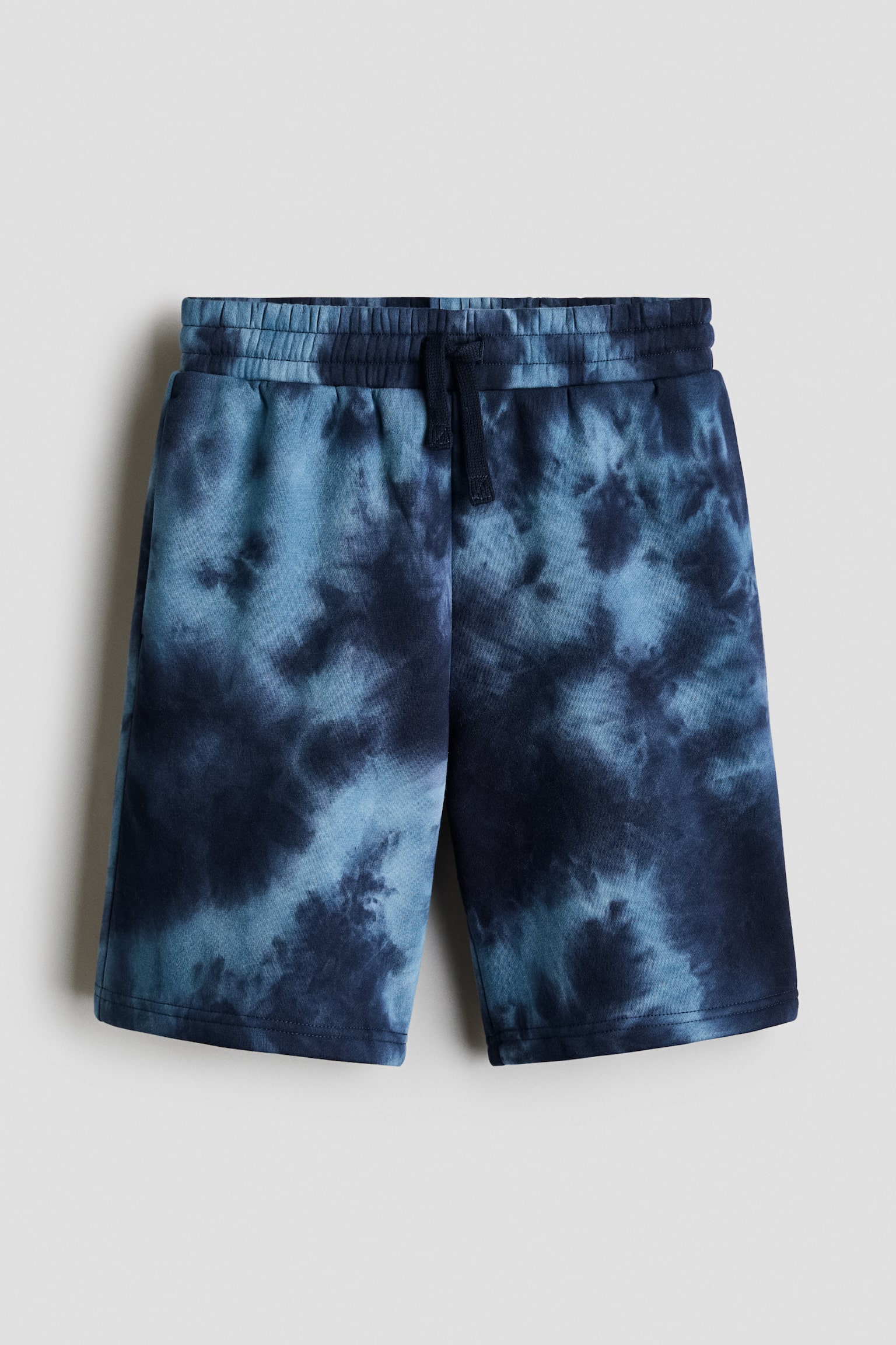 Детские шорты H&M Relaxed-Fit Sweatshorts, цвет: Тёмно-синий — фото 1