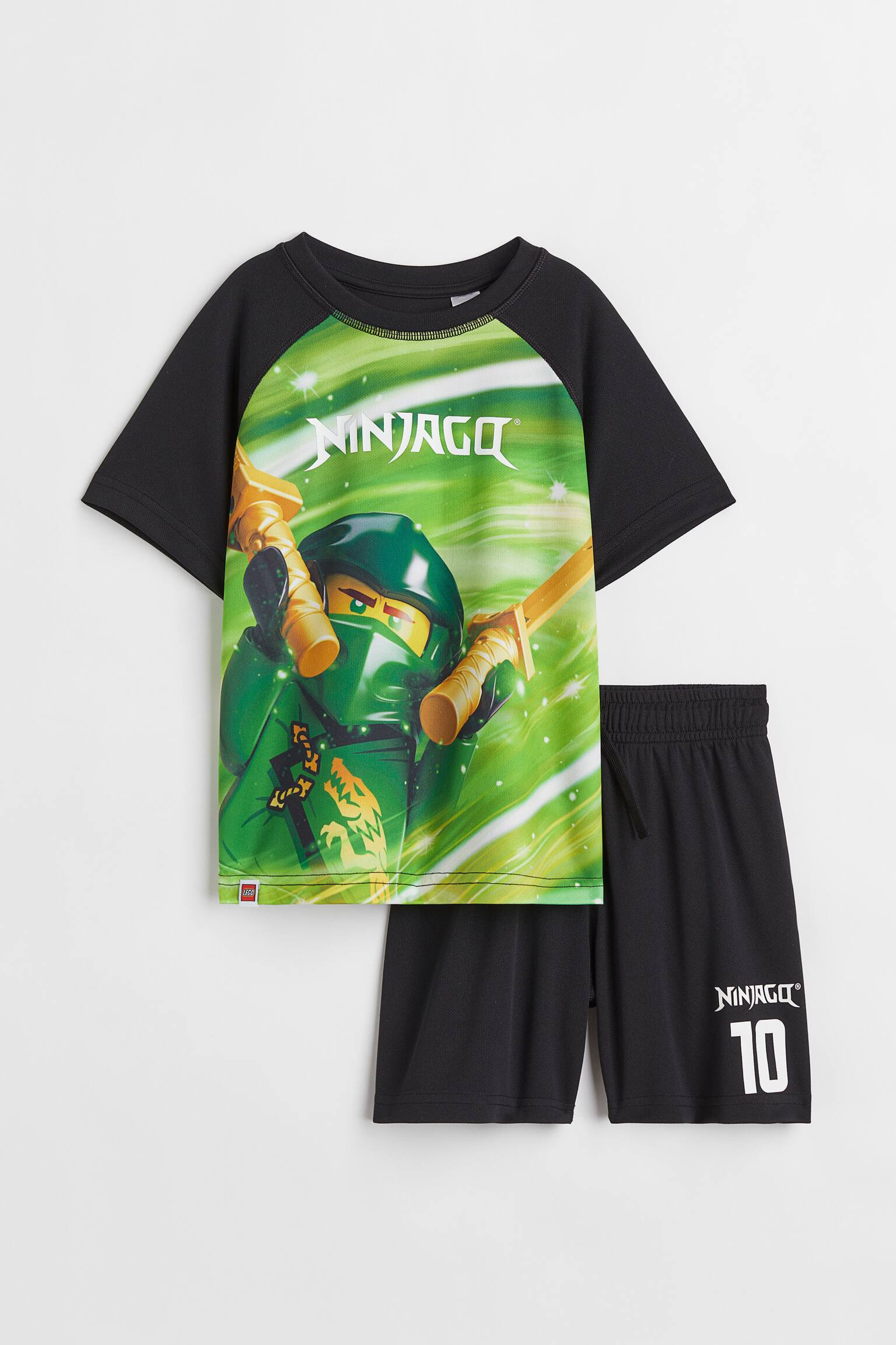 Voetbalset met print - Black/Ninjago