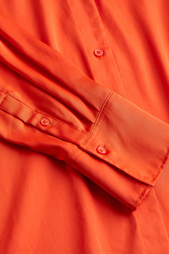 V-neck blouse - Orange/Black/Cream/Light pink/dc/dc/dc/dc/dc/dc/dc/dc - 4