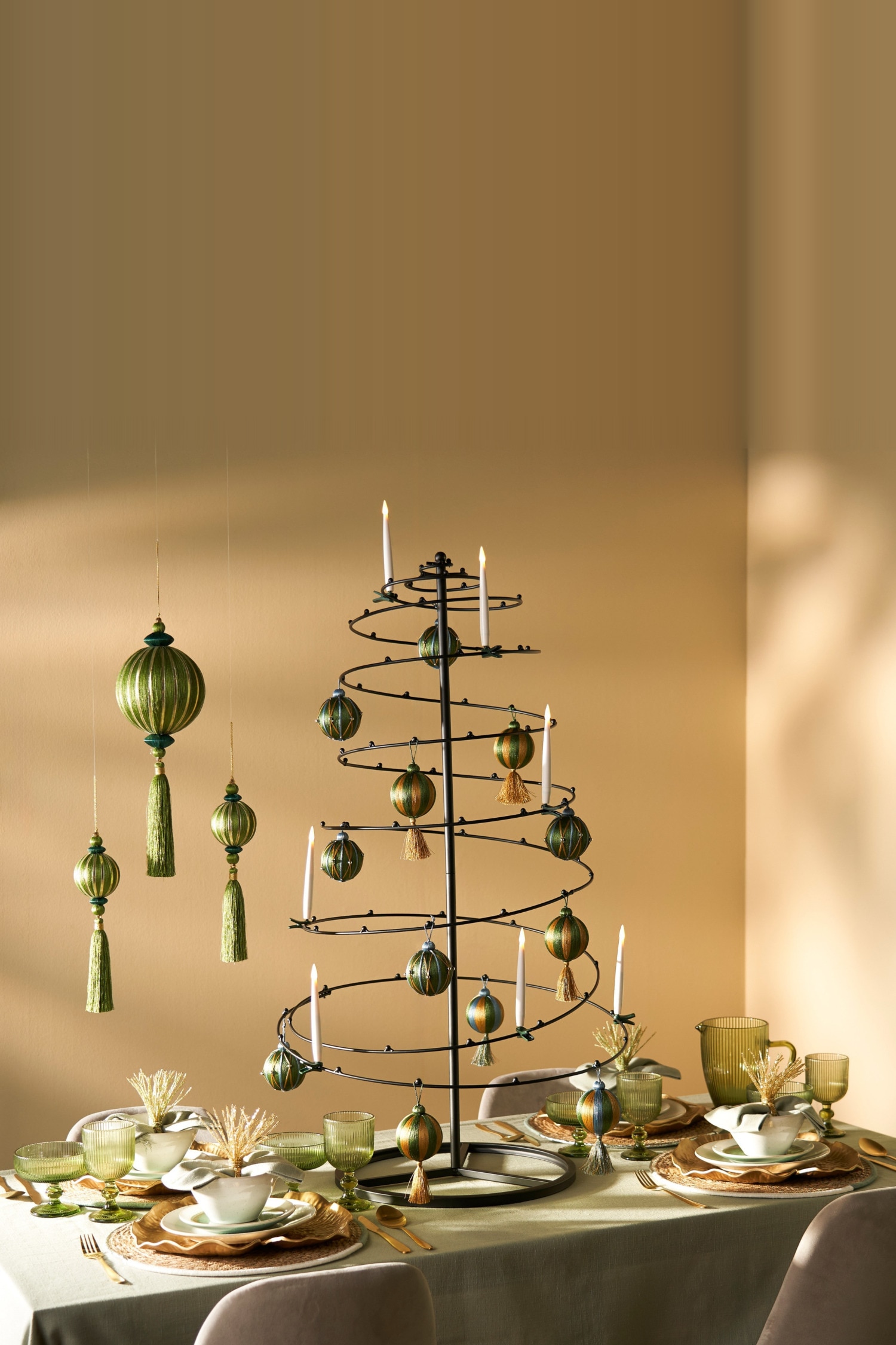 Set Van 6 Wijnglazen - Lichtgroen/Grijs/Glas/Paars/Blauw