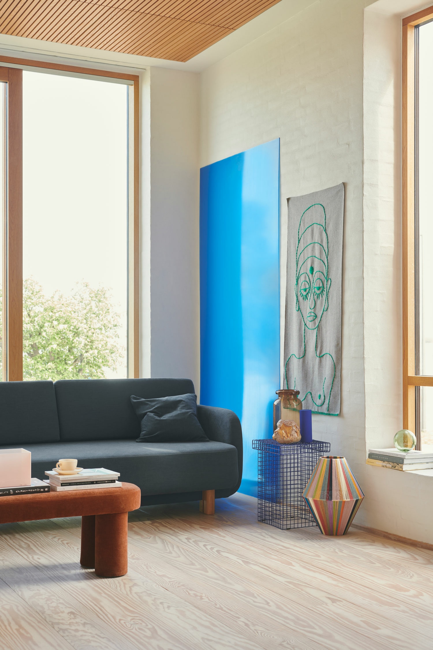 Clara Schlafsofa - Forest Dust Blue