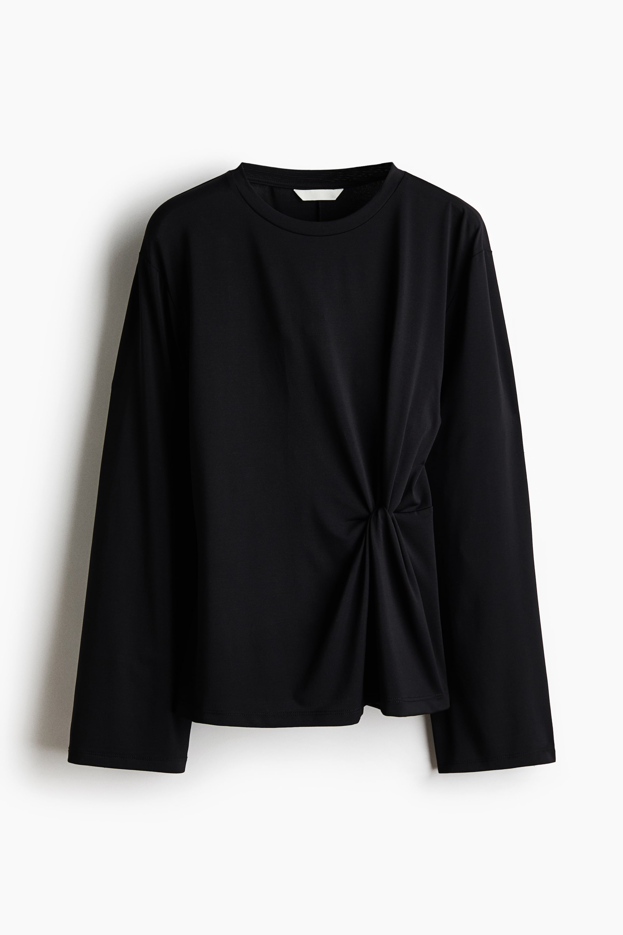 View larger image: Twist-detail top - Black - Ladies | H&M IE 1