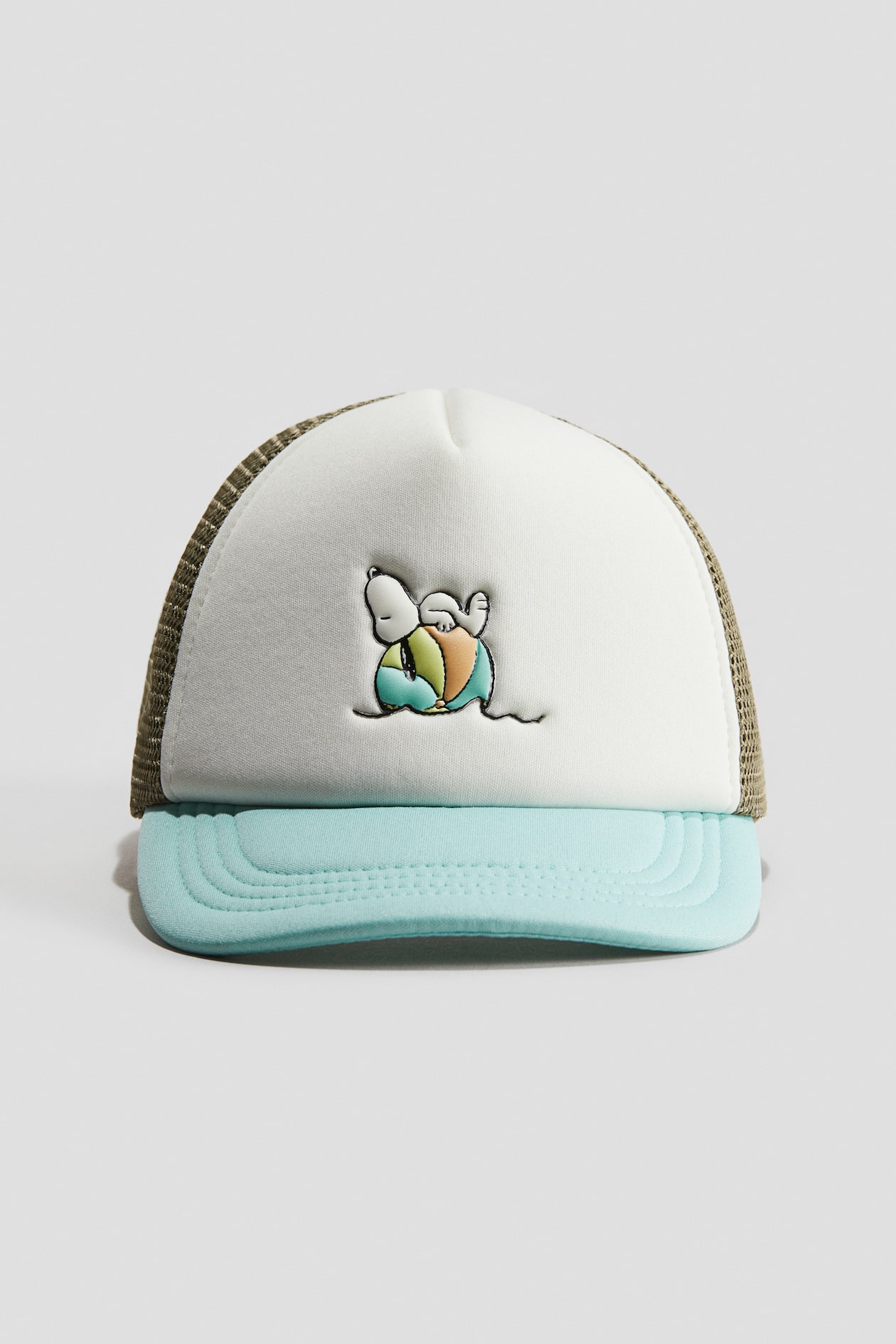 Casquette Camionneur LOST CALF – Blanche – Réglable – Plumes De Veau – Occasion