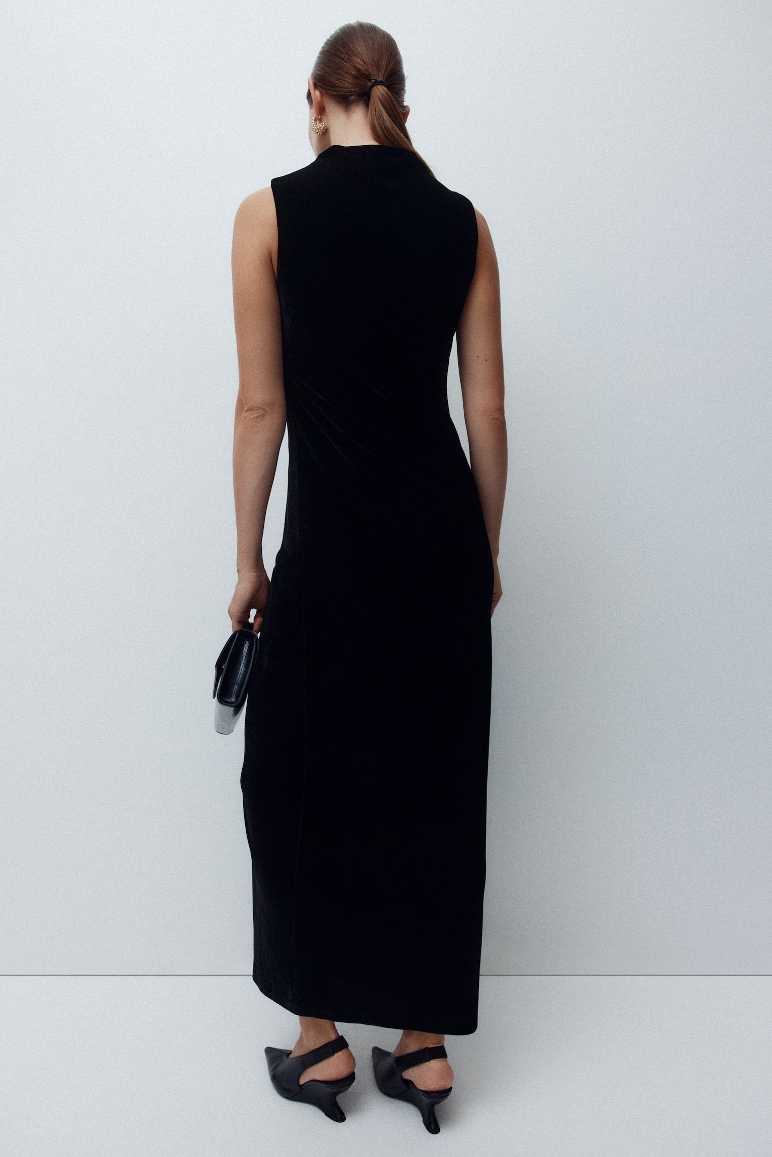 MAMA Sleeveless dress - Black/Dark green/Black/Glittery - 6