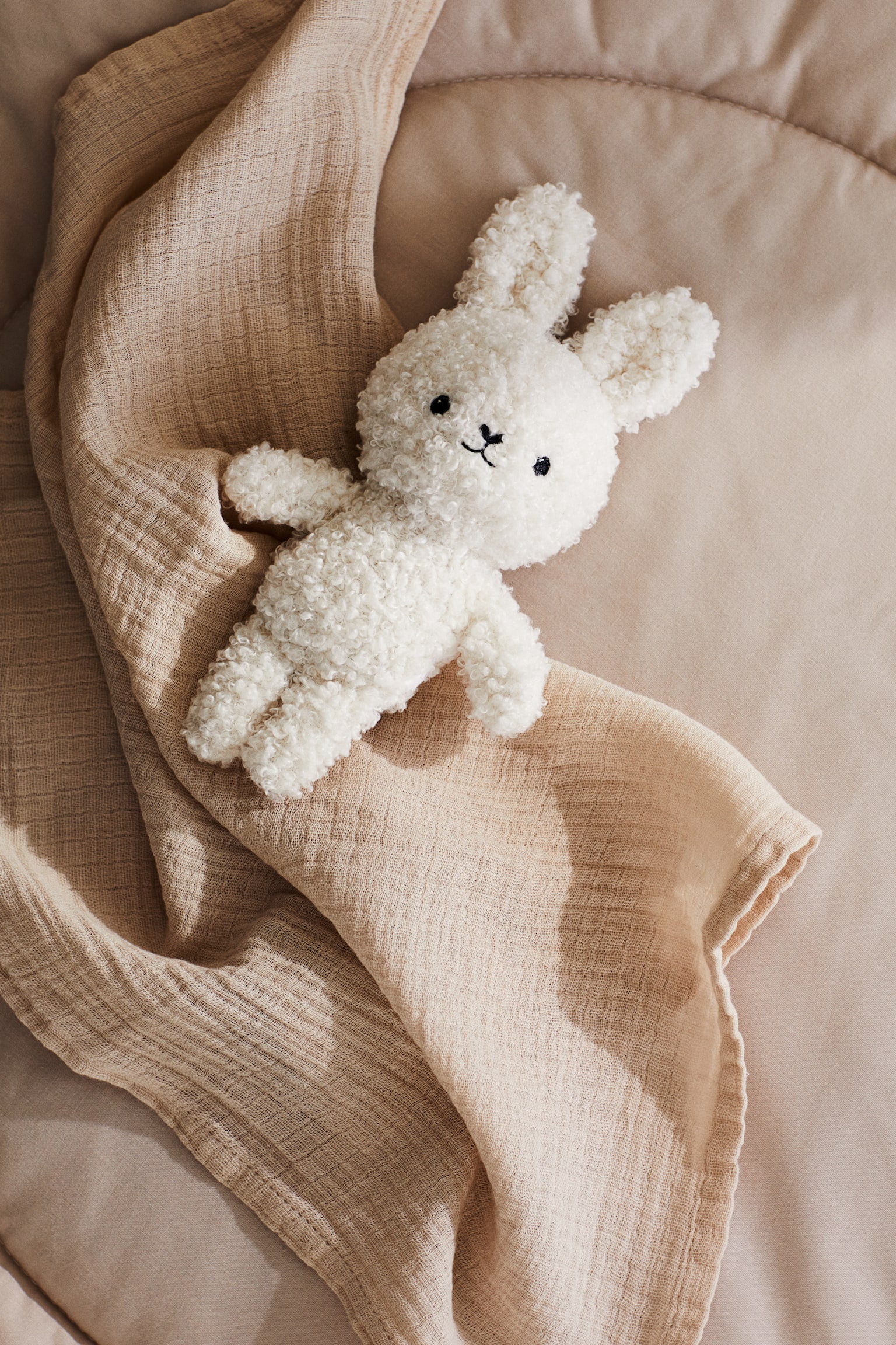 Soft rattle - White/Bunny/Light beige/Bear/White/Lamb/Light dusty pink/Bird - 2