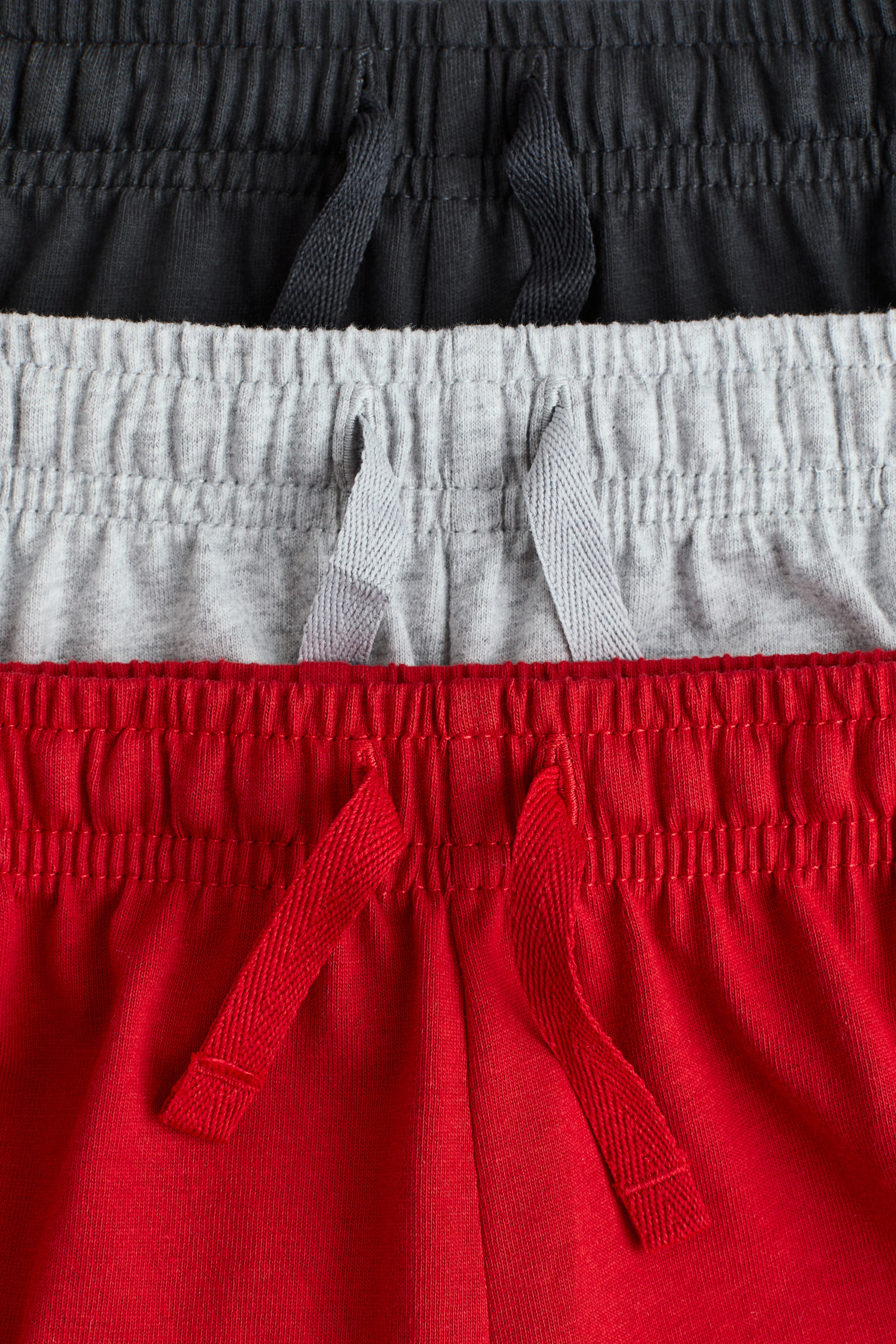 Lot de 3 shorts en jersey coton