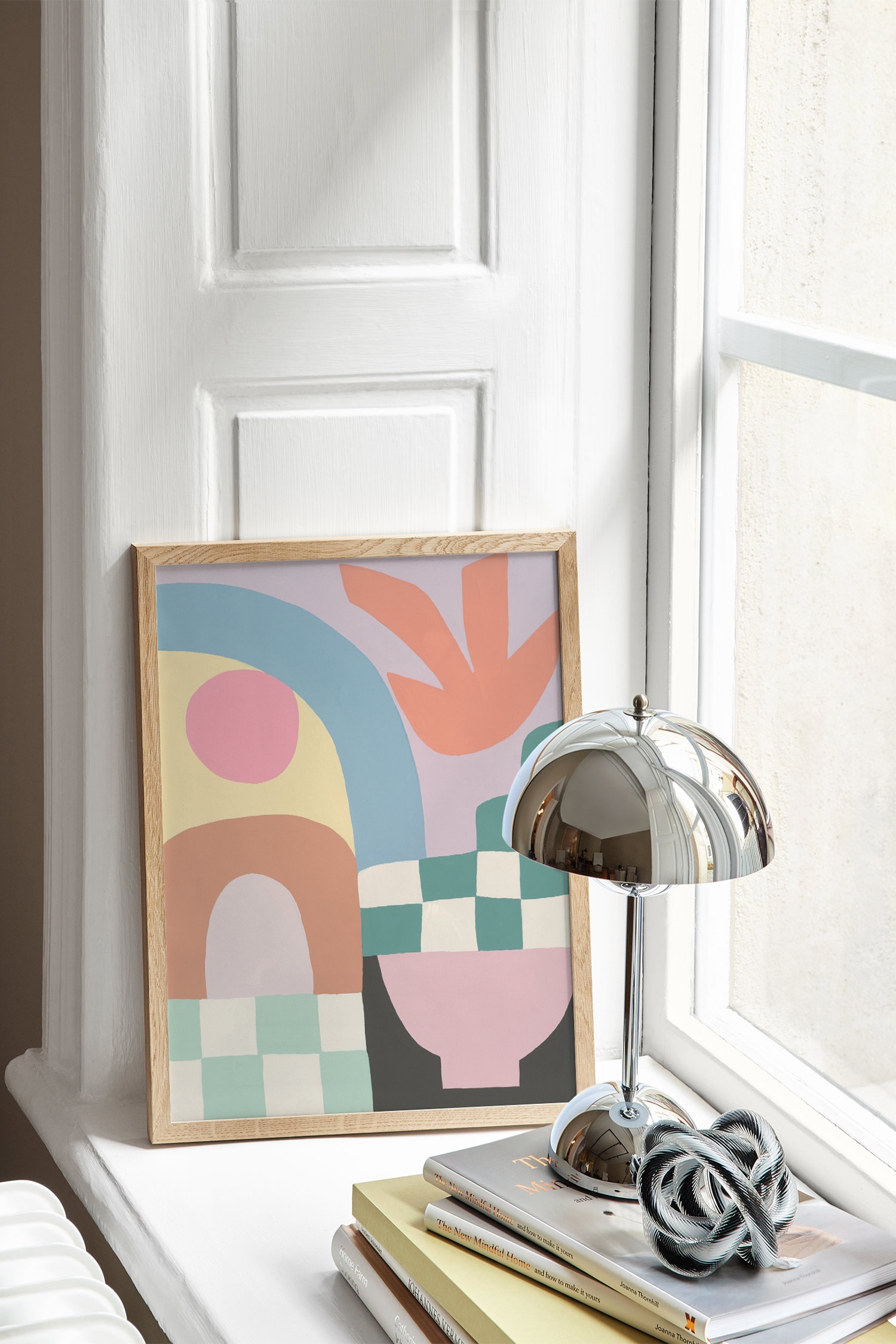 Marrakesh Express Plakat - Pink/grøn/brun