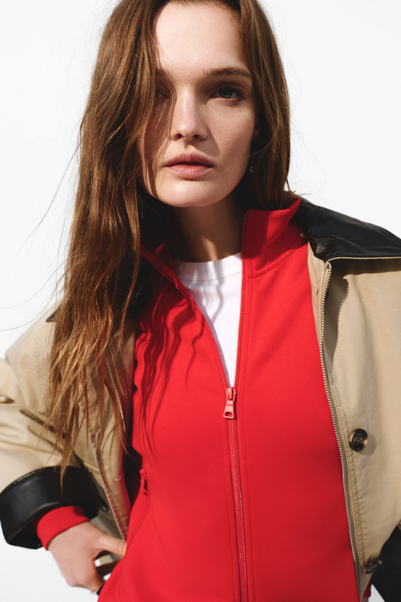 Padded canvas jacket - 7