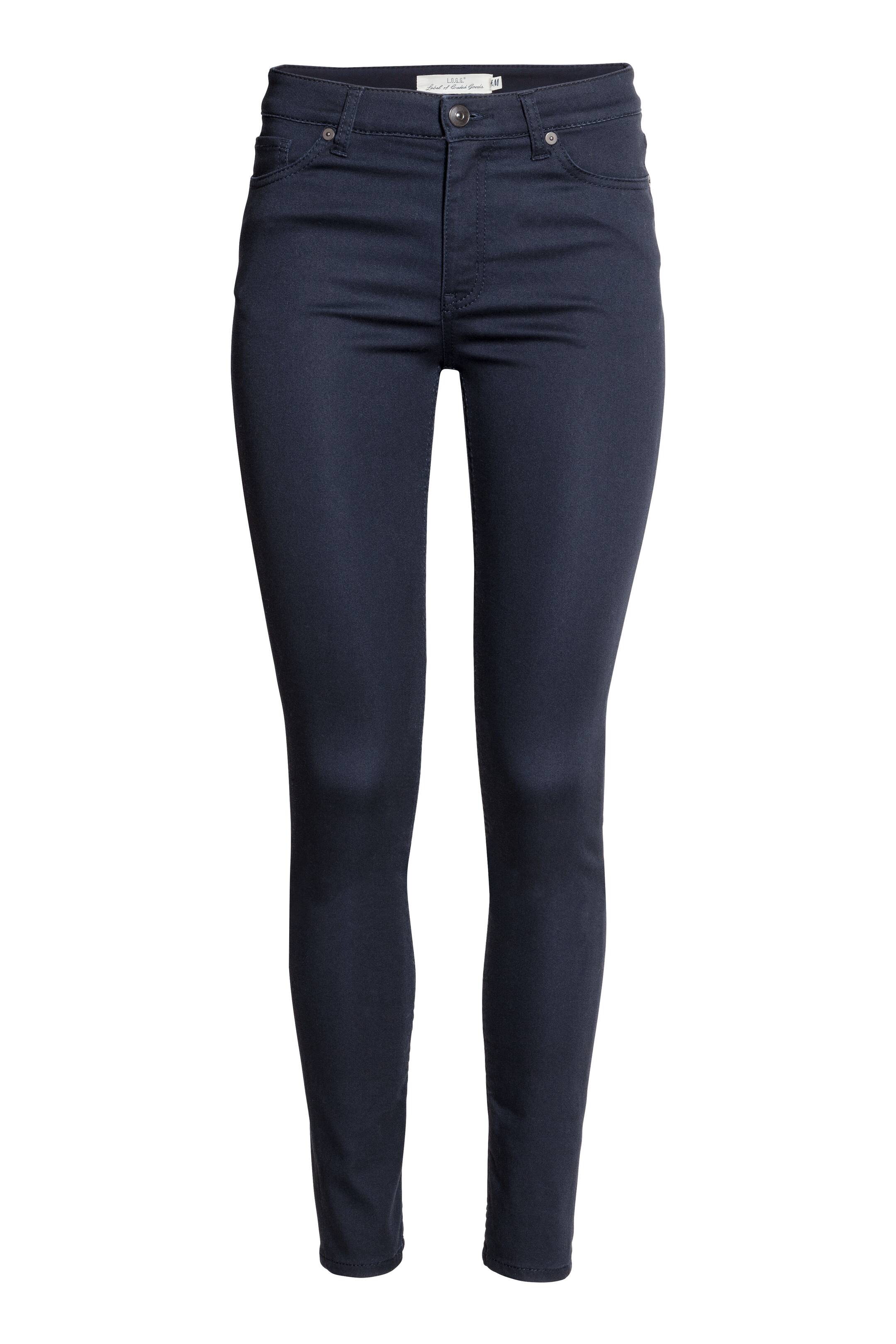 View larger image: Superstretch trousers - Dark blue - Ladies | H&M GB 1