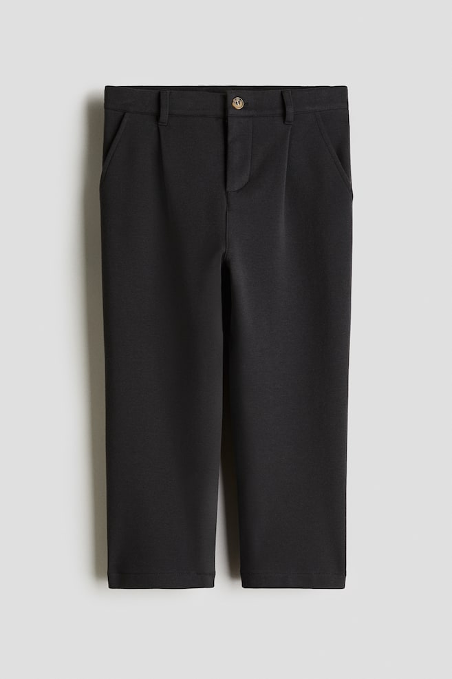 Pantalon en jersey - Gris foncé - 1
