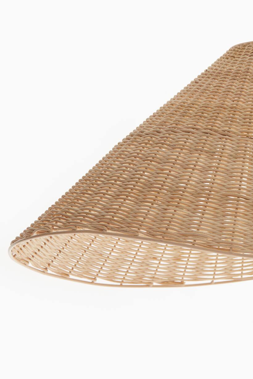 Beige Rattan Pendant Lamp at H&M Home | H&M US