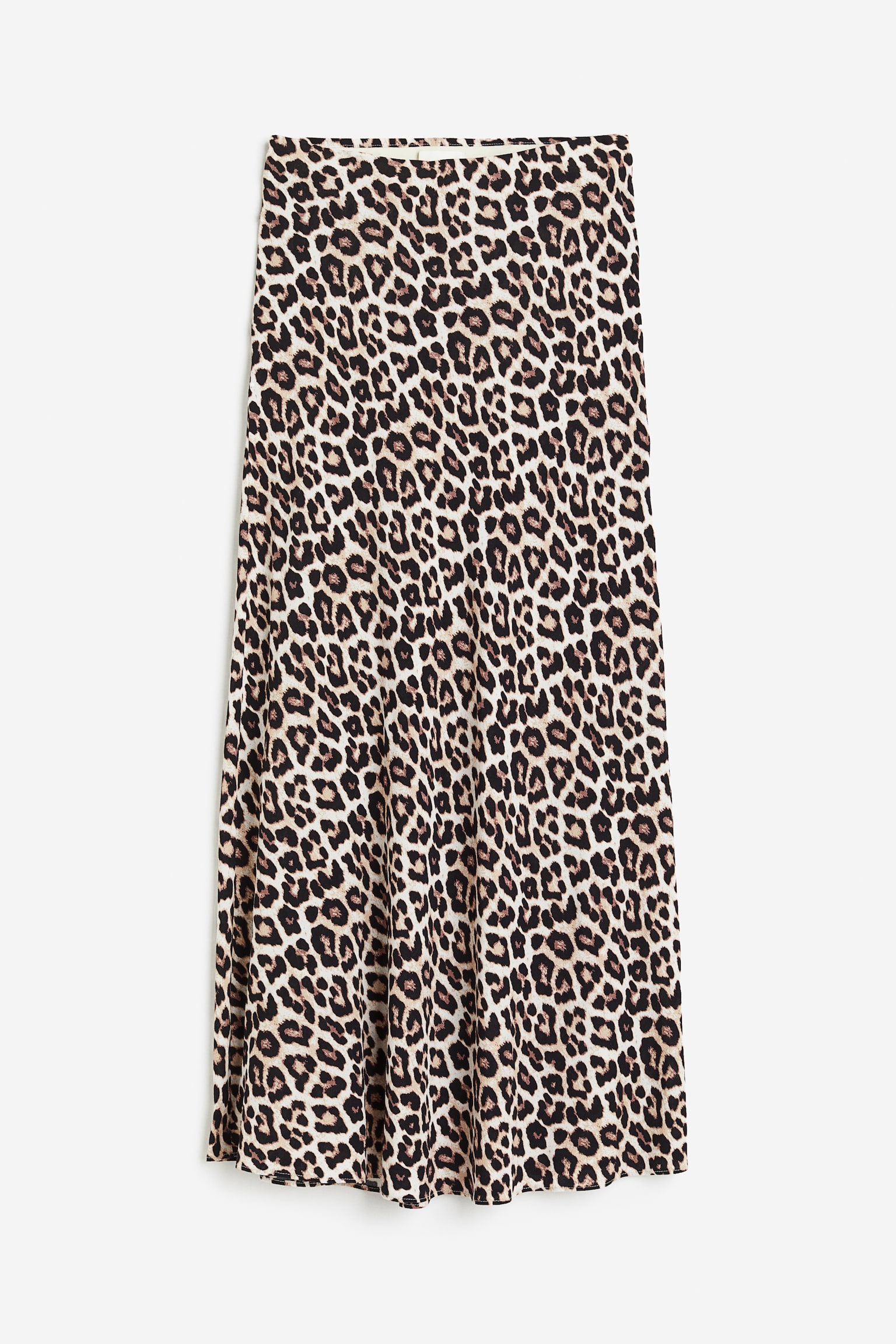 Viscose Crêpe Skirt - Light beige/Leopard print/Black/White floral/Black/Floral/White/Floral/Black - 2