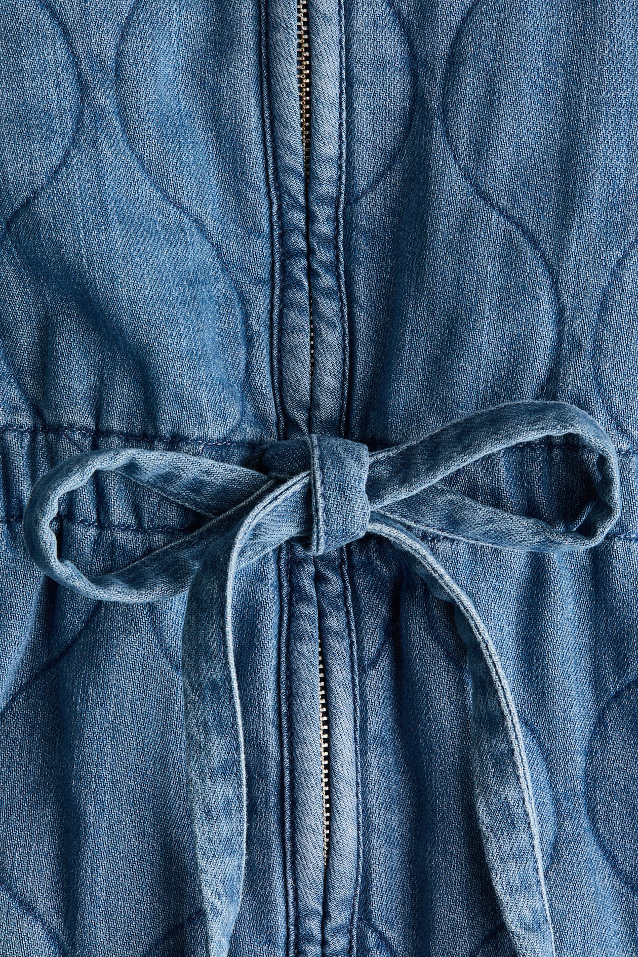 Quilted Denim Jacket - image 3