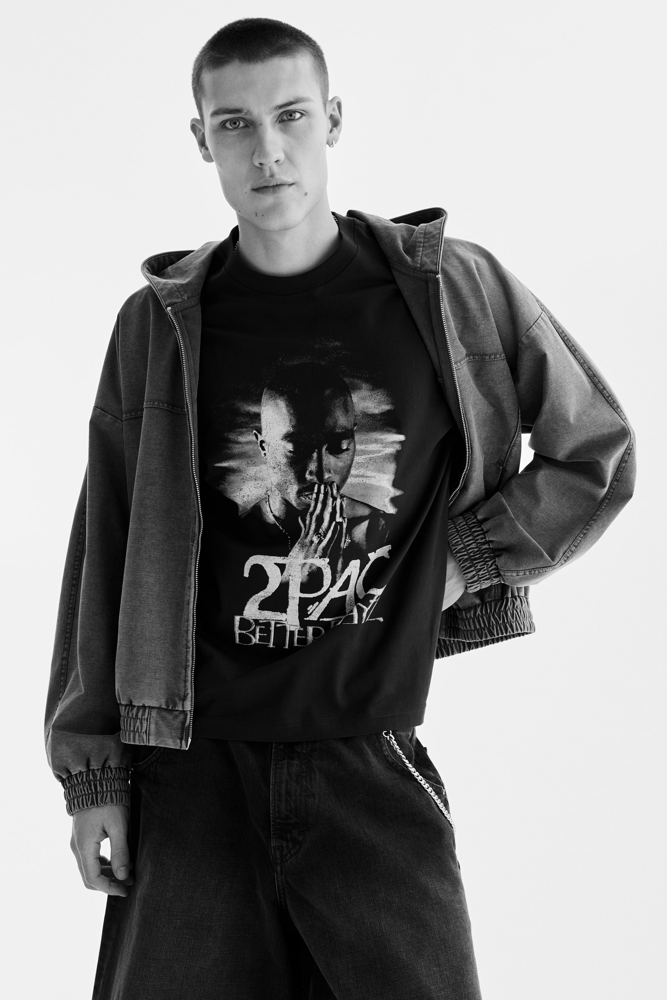 Мужские футболки H&M Loose Fit T-shirt — фото 6