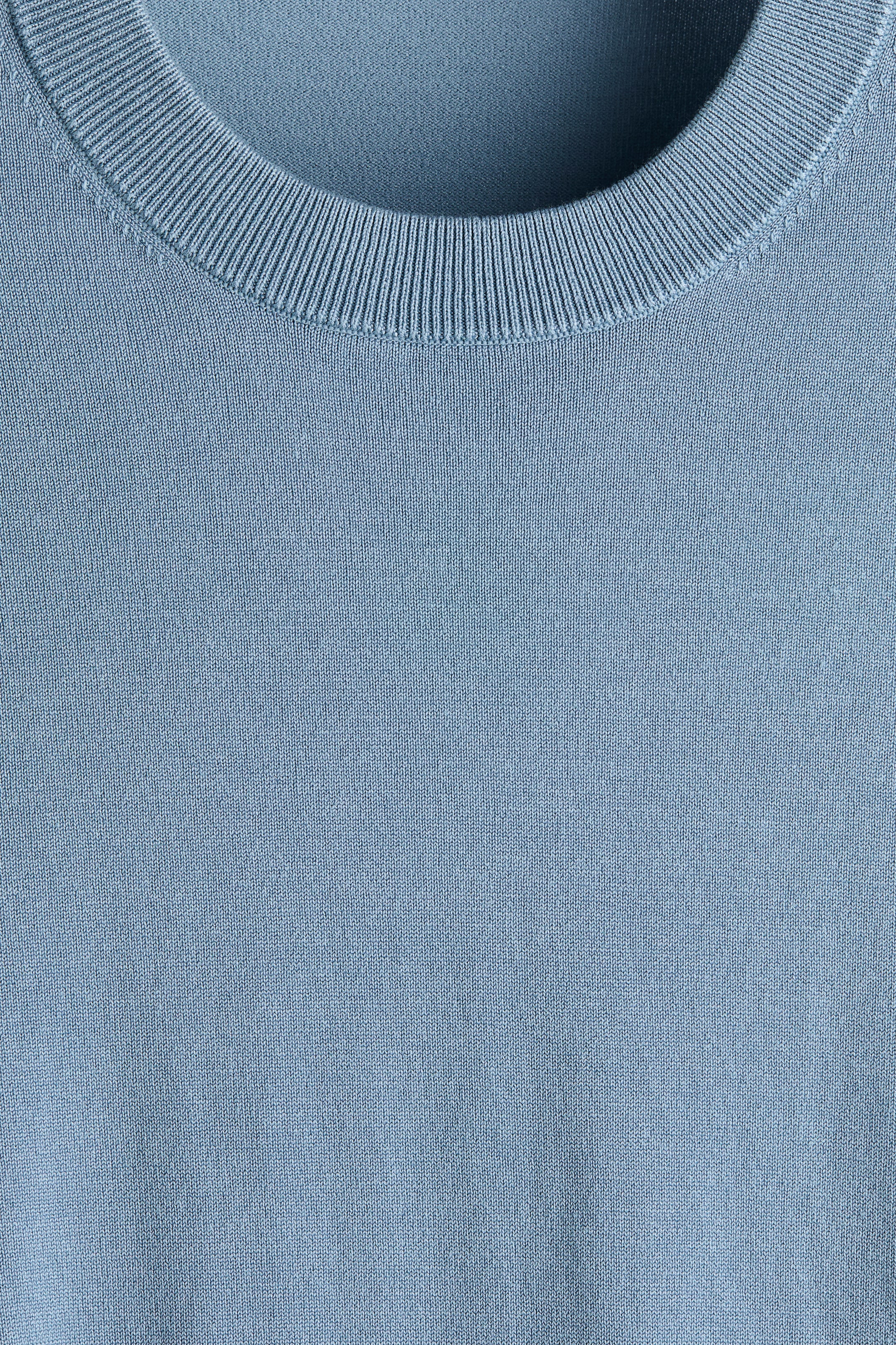 View larger image: Regular Fit Fine-knit jumper - Dusty blue - Men | H&M IN 2