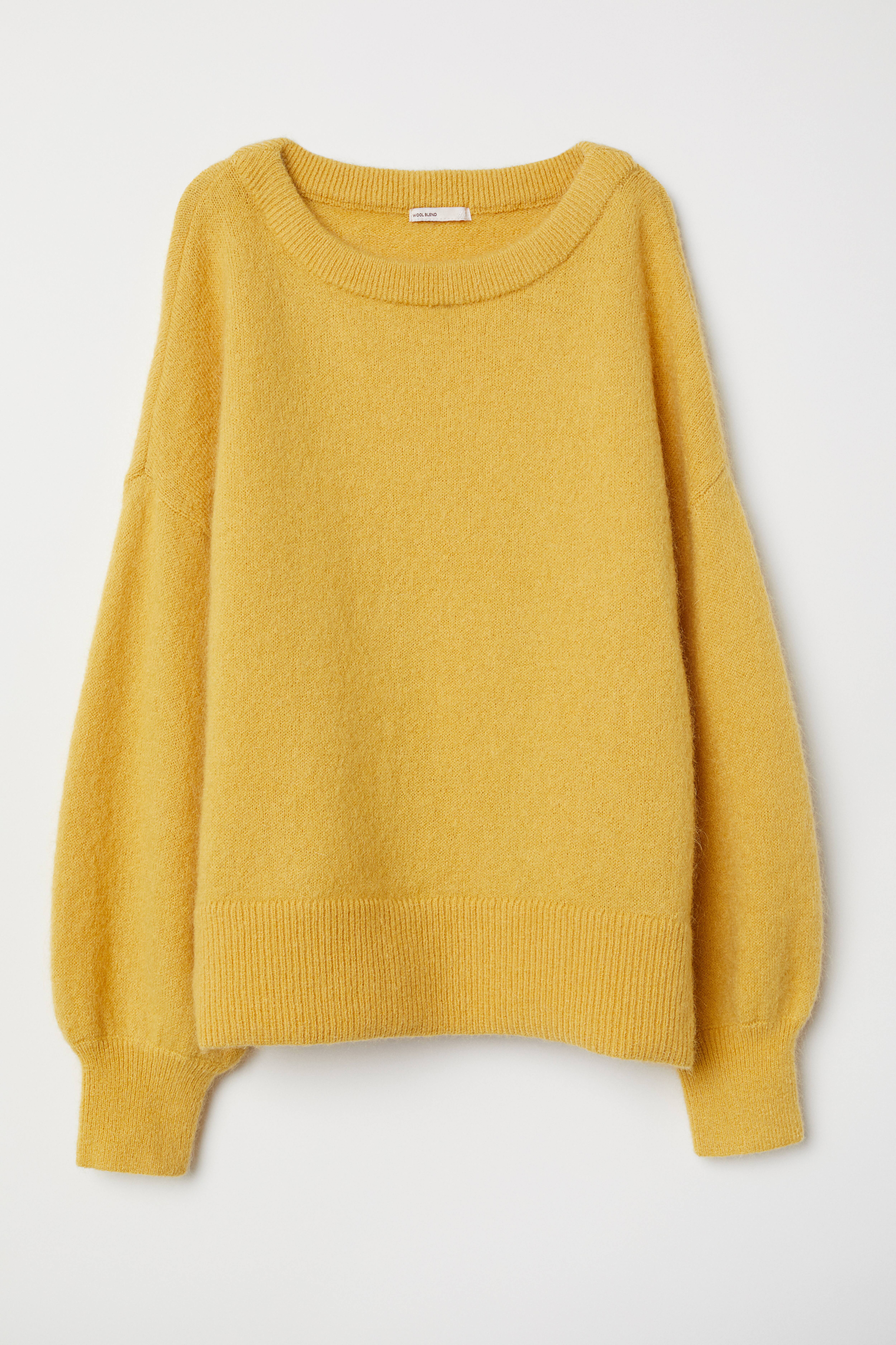 Knit Mohair-blend Sweater