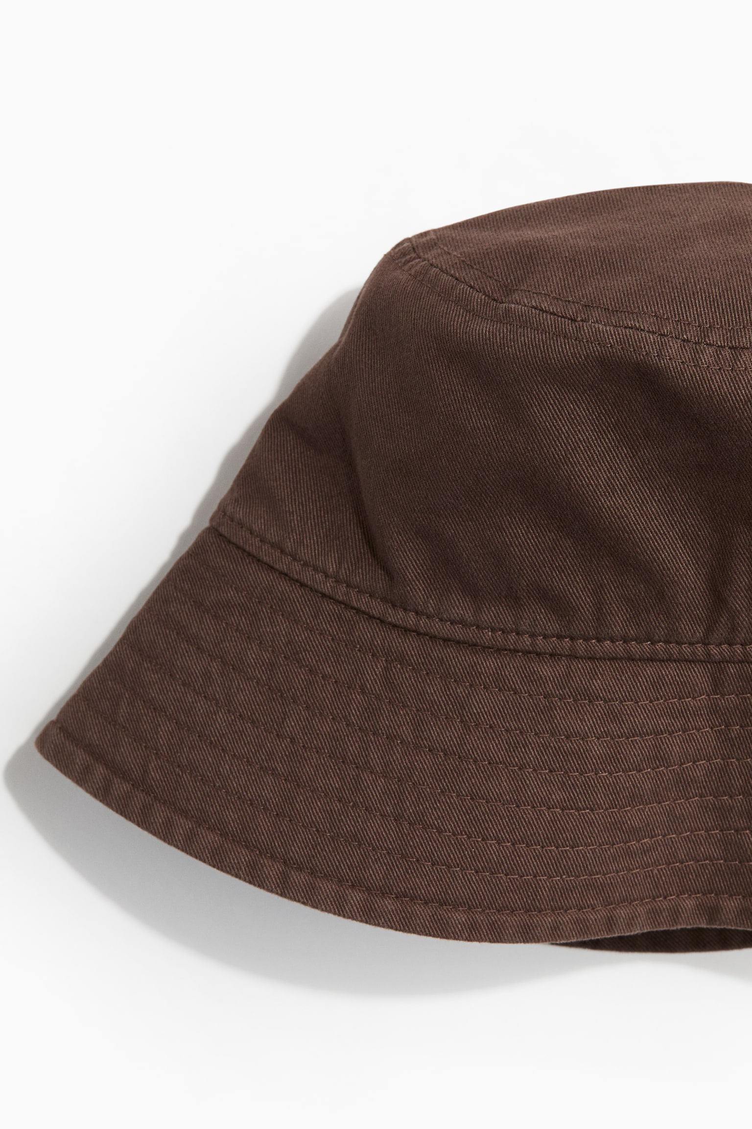 Cotton Bucket Hat - Dark brown/Light beige/White/Beige/Beige - 2