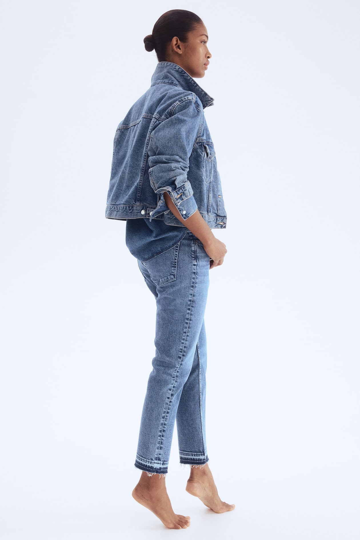 Slim Straight High Ankle Jeans - image 3