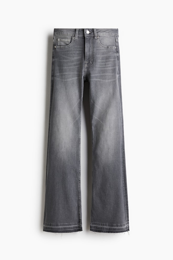 Flared High Jeans - Grigio lavato/Blu denim/Blu denim chiaro/Blu denim/Nero/washed out/Blu denim lavato - 1